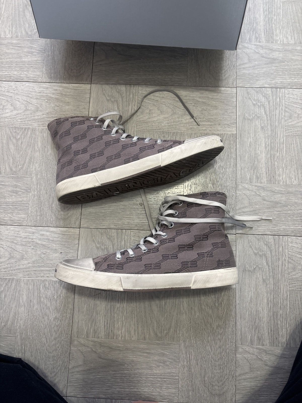 Balenciaga Balenciaga Paris Highs Size US 13 / EU 46 - 2 Thumbnail