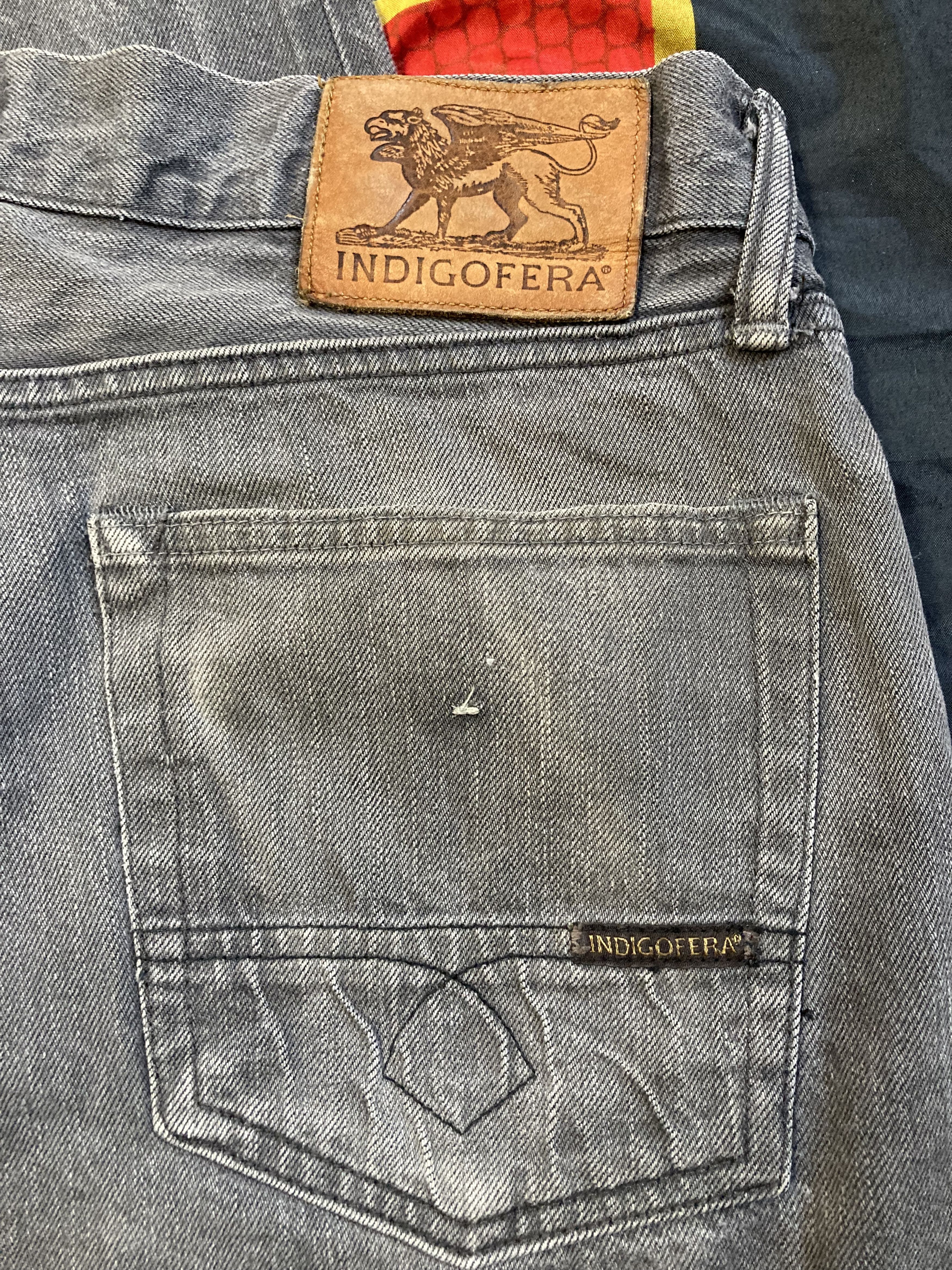 Indigofera Indigofera Ray Jeans Gray Selvedge Denim Size US 34 / EU 50 - 4 Thumbnail