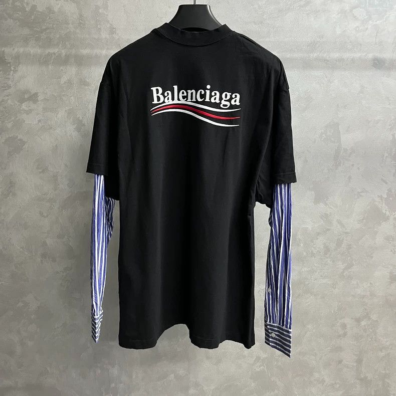 Balenciaga Balenciaga Black Casual Long Sleeve T-Shirt-2506 Size US M / EU 48-50 / 2 - 6 Thumbnail