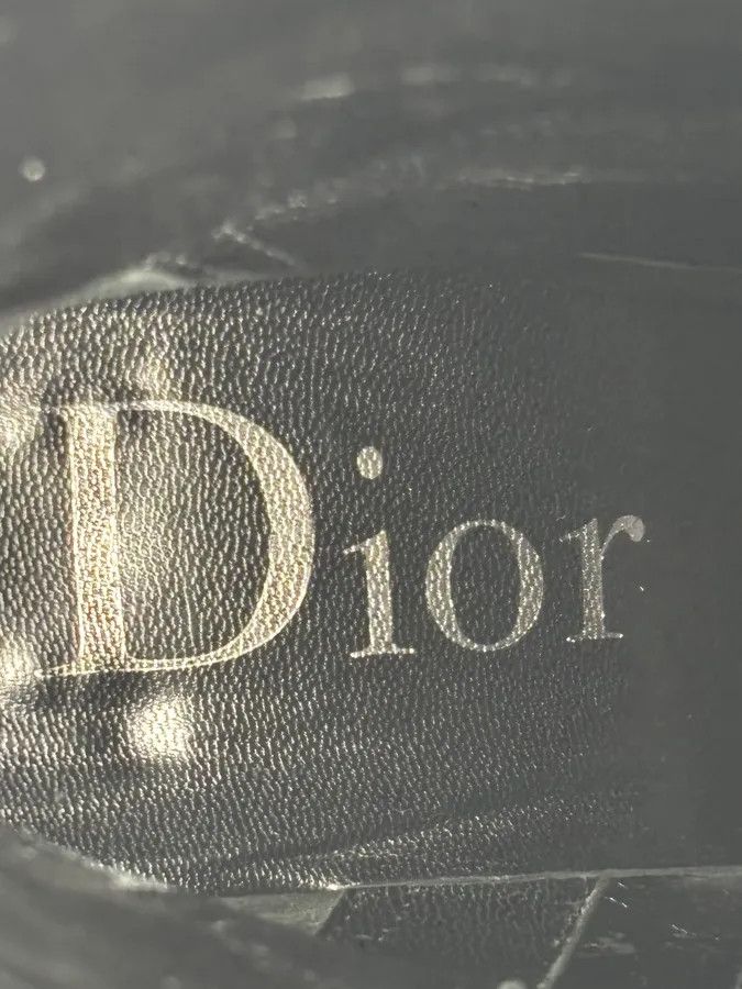 Dior FW2004 Dior Pointy D Black Leather Buckle Ankle Boots Heels by Galliano Size US 8.5 / IT 38.5 - 18 Thumbnail