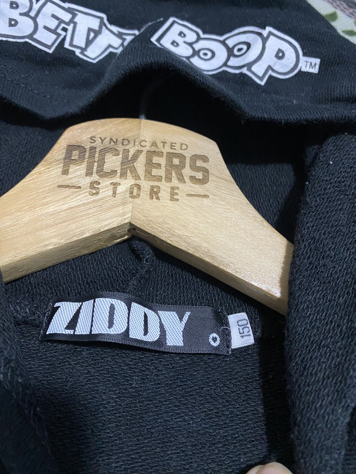 Other Betty Boop by Ziddy Black Hoodie Pullover Small Size Size S / US 4 / IT 40 - 5 Thumbnail
