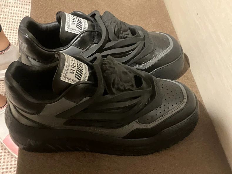 Versace Versace Men's spaceship shoes platform casual sneakers Size US 10 / EU 43 - 3 Thumbnail
