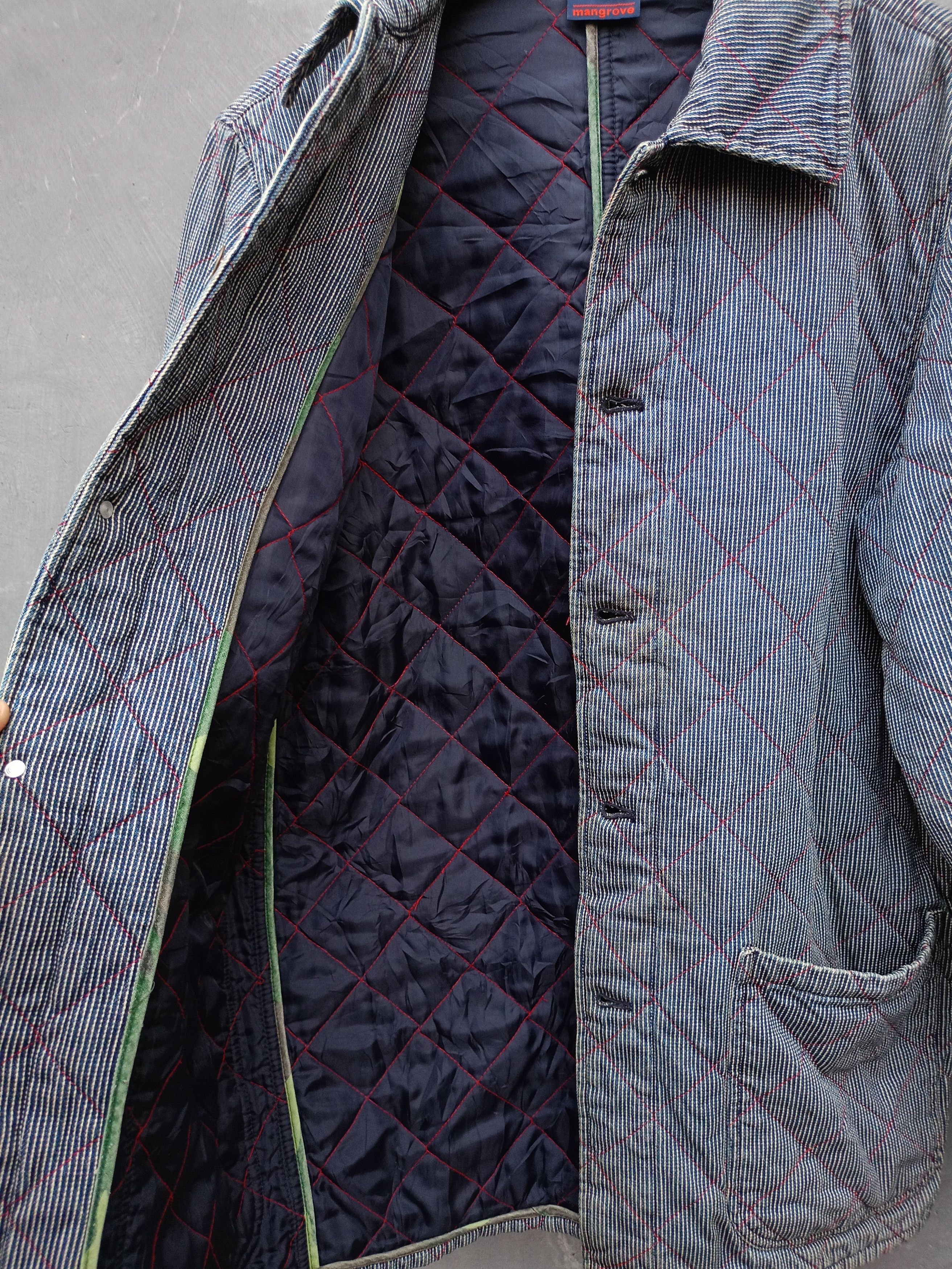 Japanese Brand × Vintage Mangrove Hikory denim jacket Size US M / EU 48-50 / 2 - 4 Thumbnail