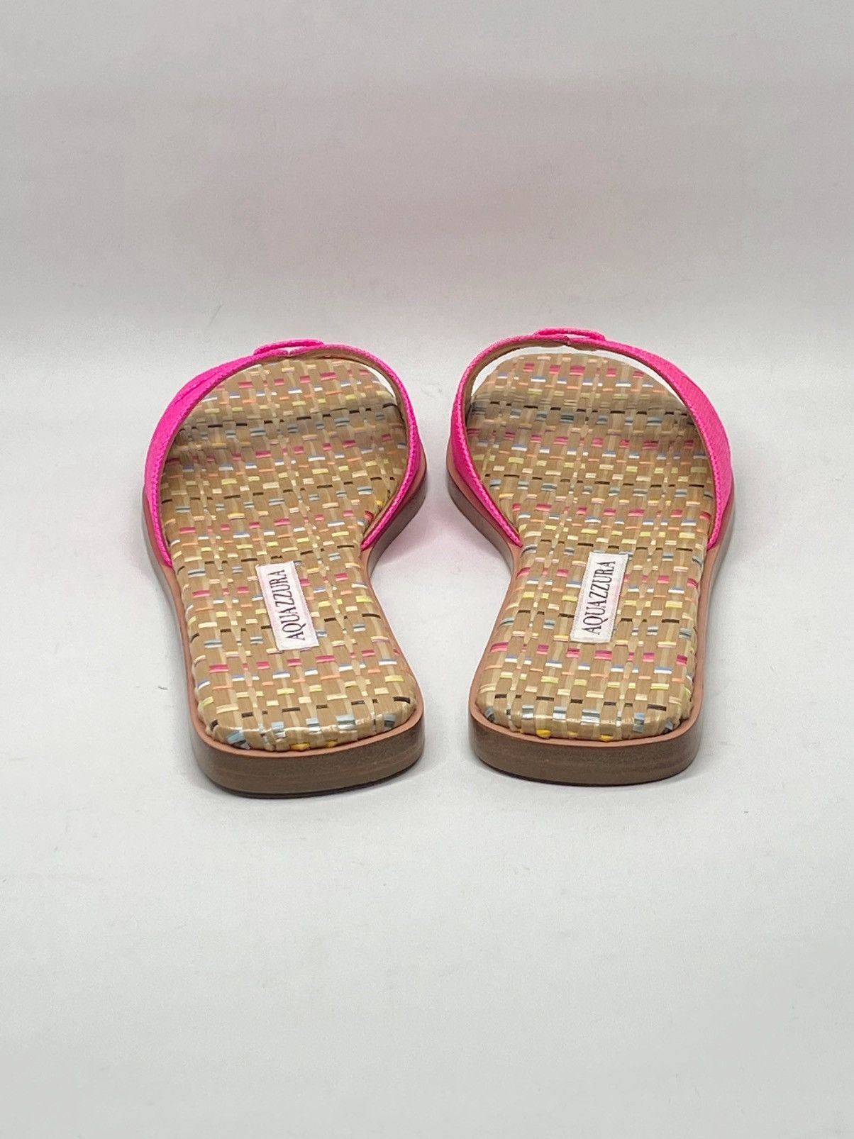 Aquazzura Aquazzura Villette Textile Flat Sandals size 38 Size US 8 / IT 38 - 7 Thumbnail