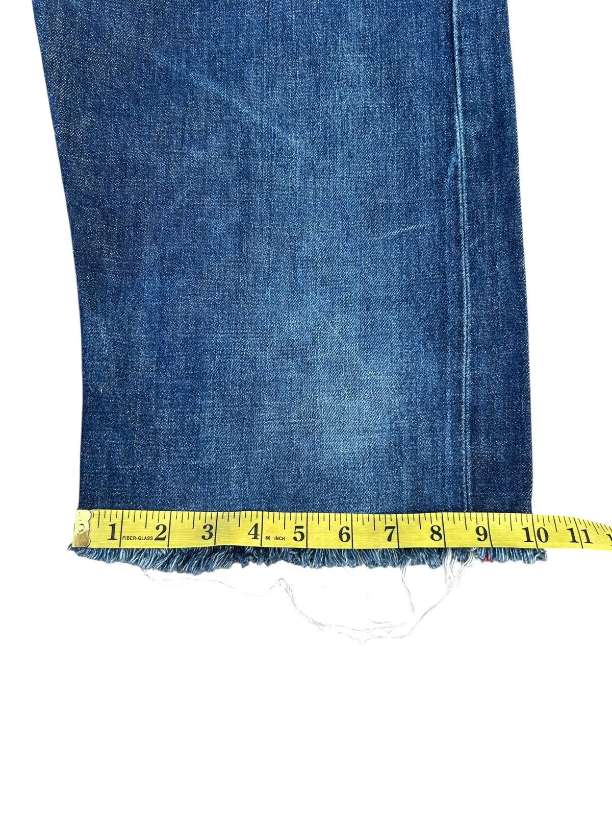 Kapital Vintage Edwin 505 Selvedge Short Denim Jeans baggy Size US 30 / EU 46 - 17 Thumbnail