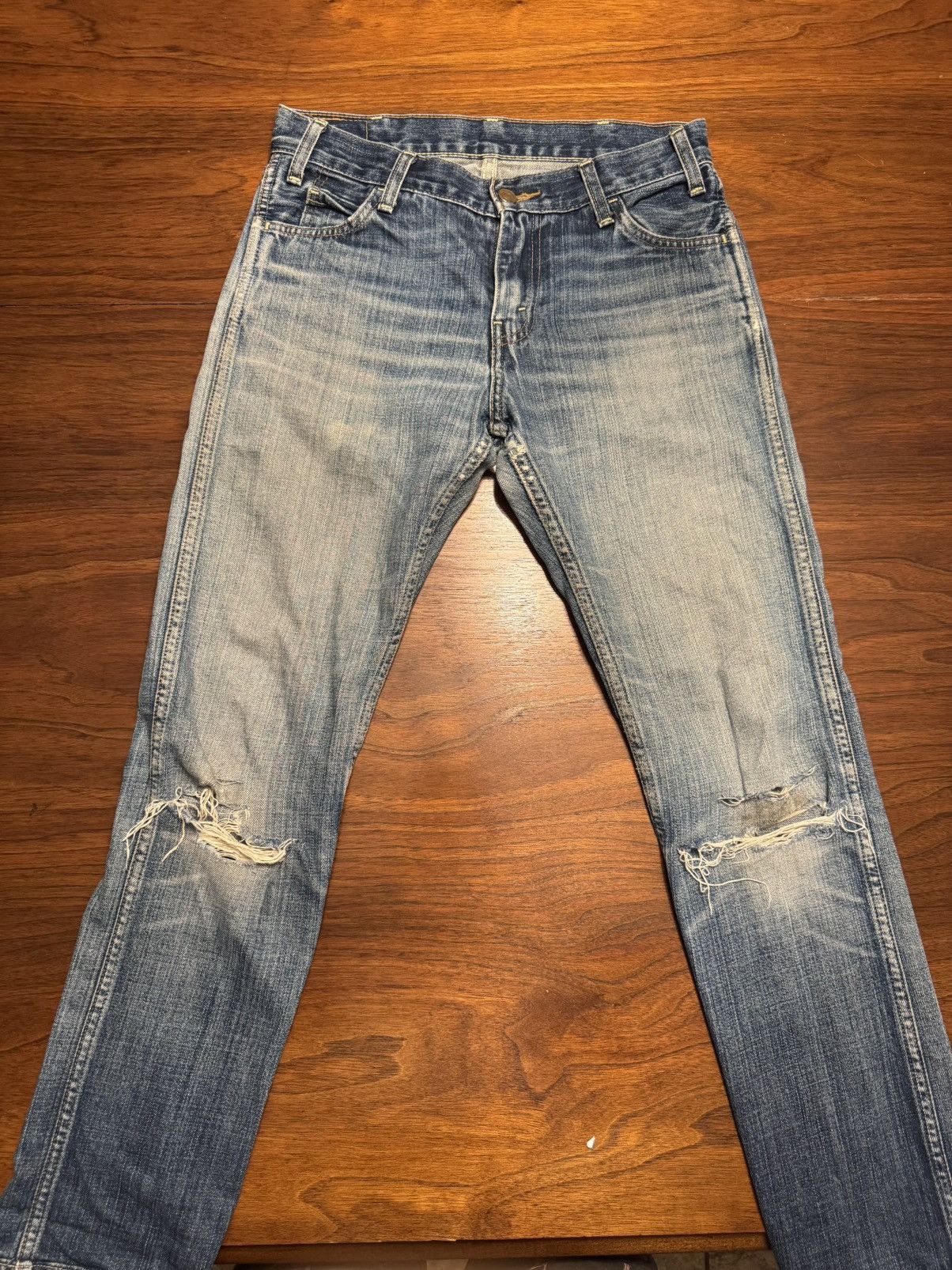 Levi's Vintage Clothing Levi’s BIG E orange tab grail skinny jean Size US 28 / EU 44 - 2 Thumbnail