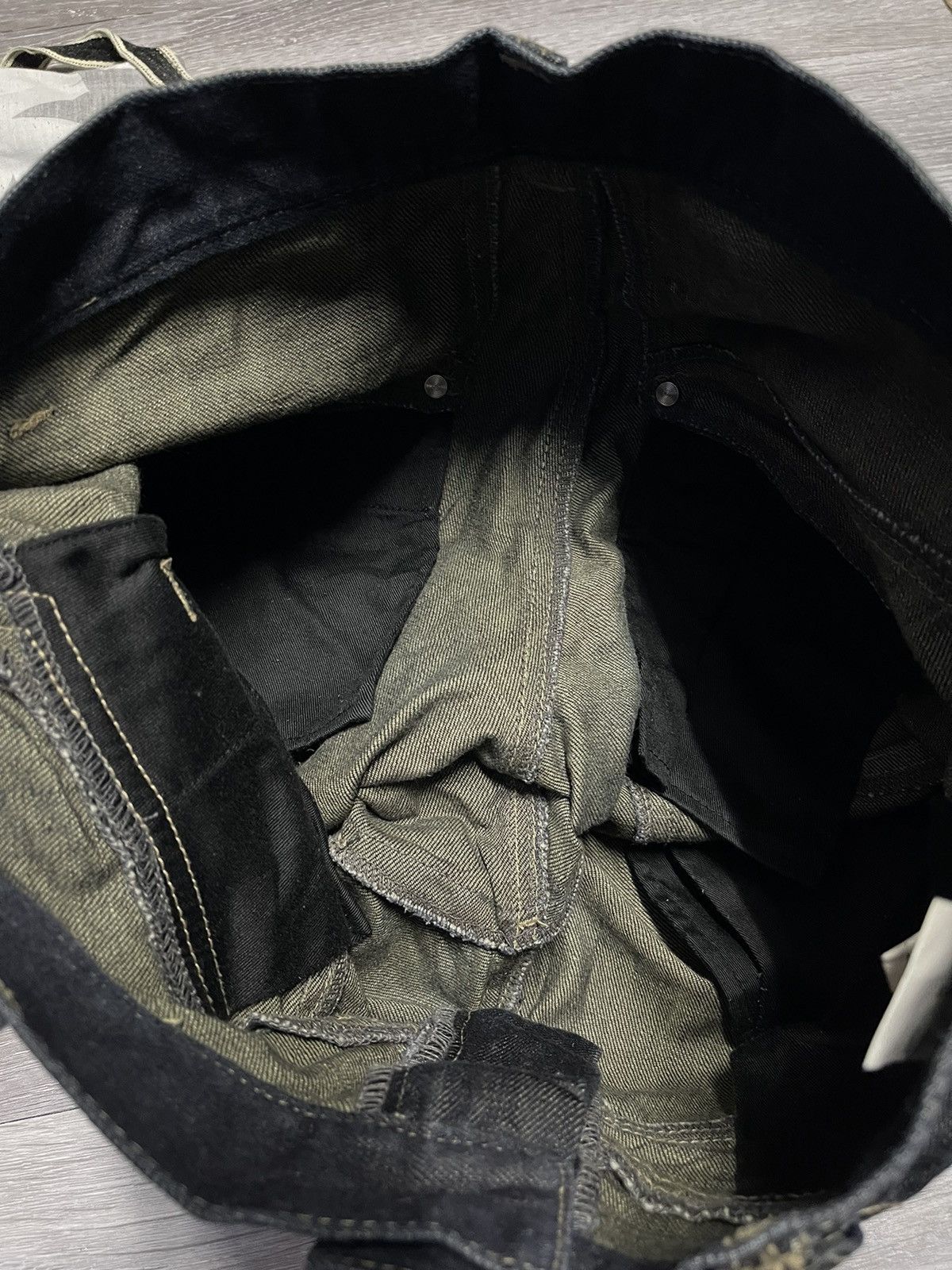 If Six Was Nine × Le Grande Bleu (L.G.B.) × PPFM PPFM Multipocket Megalace Jeans Size US 31 - 11 Thumbnail