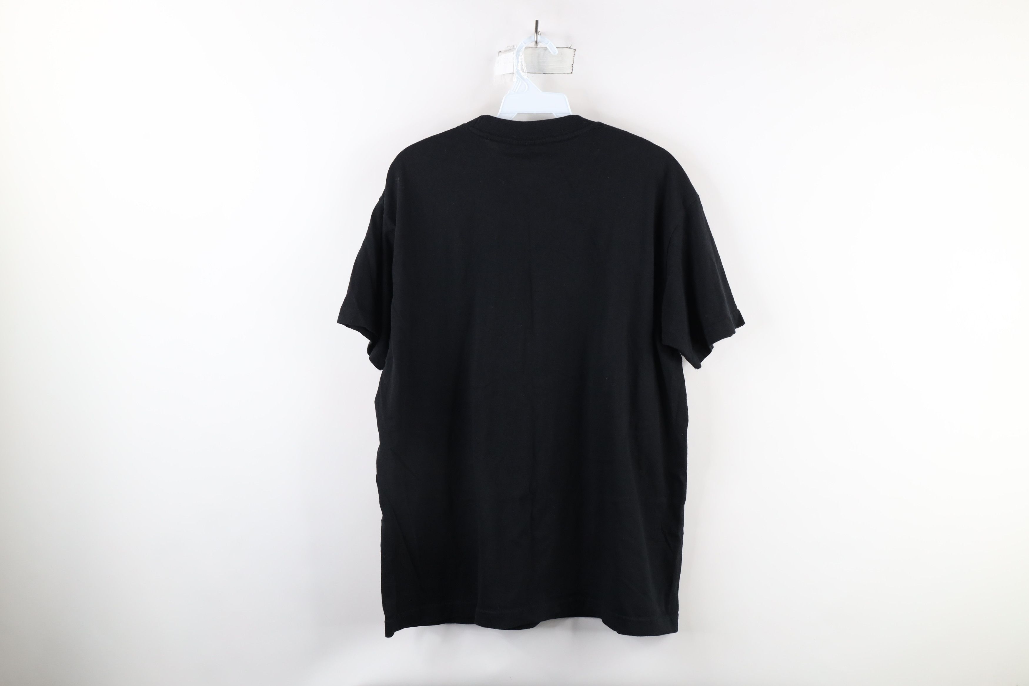 Vintage Vintage 90s Streetwear Short Sleeve T-Shirt Black Cotton Size US L / EU 52-54 / 3 - 5 Thumbnail