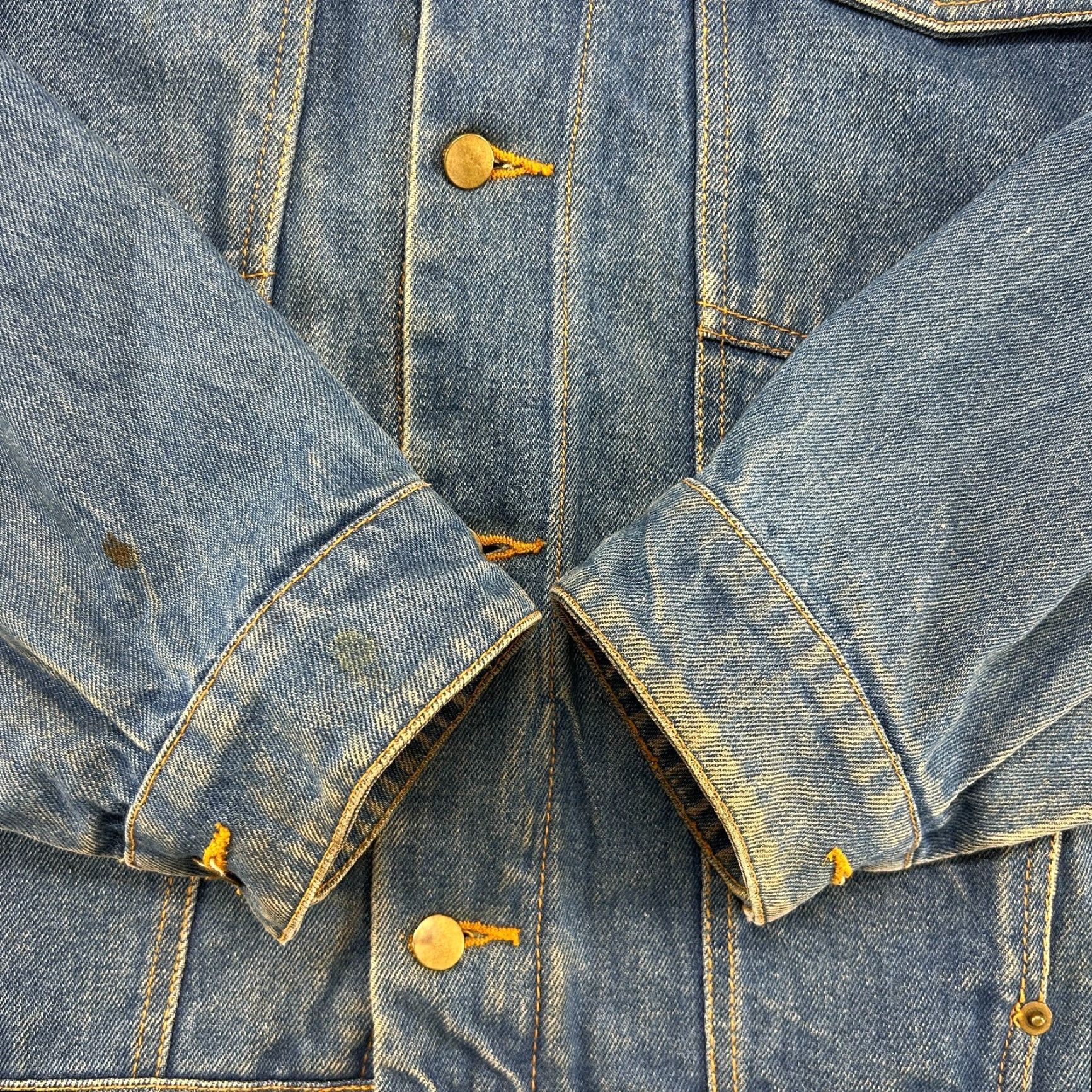 Vintage VINTAGE Eagles Ridge Jacket Mens XL Blue Denim Trucker Cotton Medium Wash 90s Size US XL / EU 56 / 4 - 2 Thumbnail