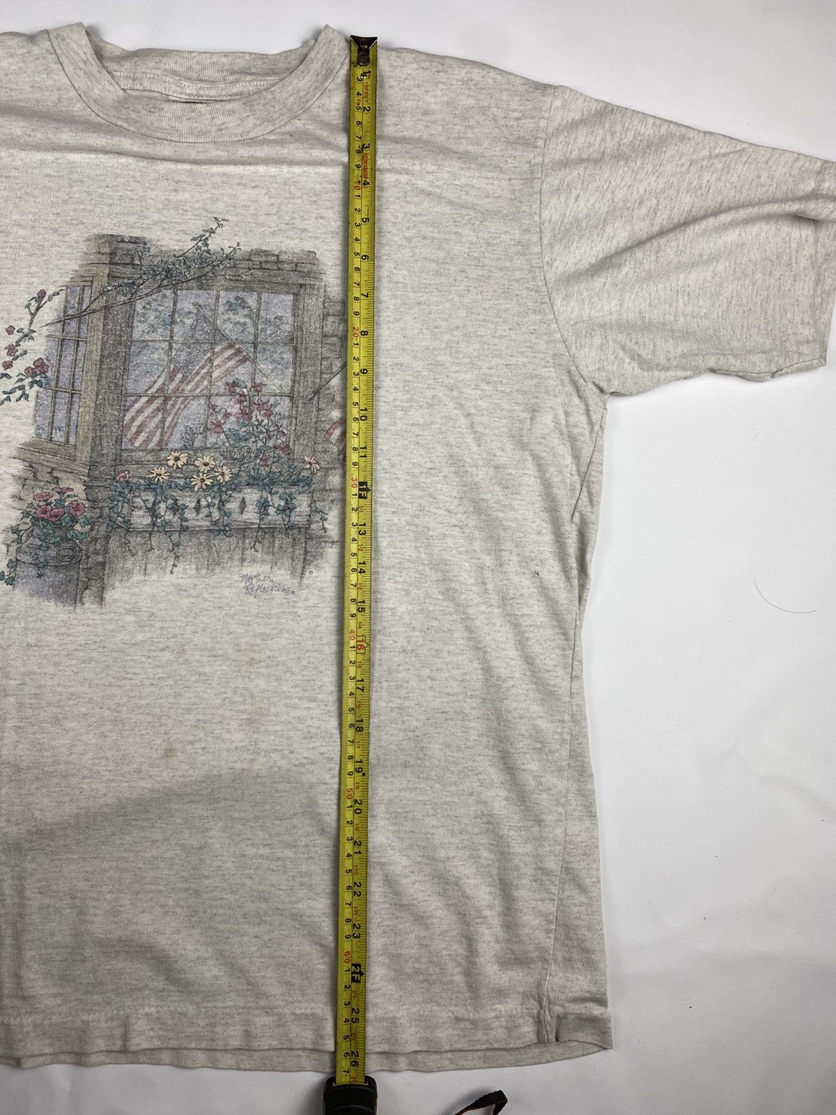Vintage Vintage america flag tshirt Size US L / EU 52-54 / 3 - 9 Thumbnail