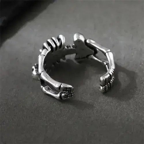 Designer Kagawa x Anzai Vintage Skull Bones 🦴 Rings Unisex Size ONE SIZE - 6 Thumbnail