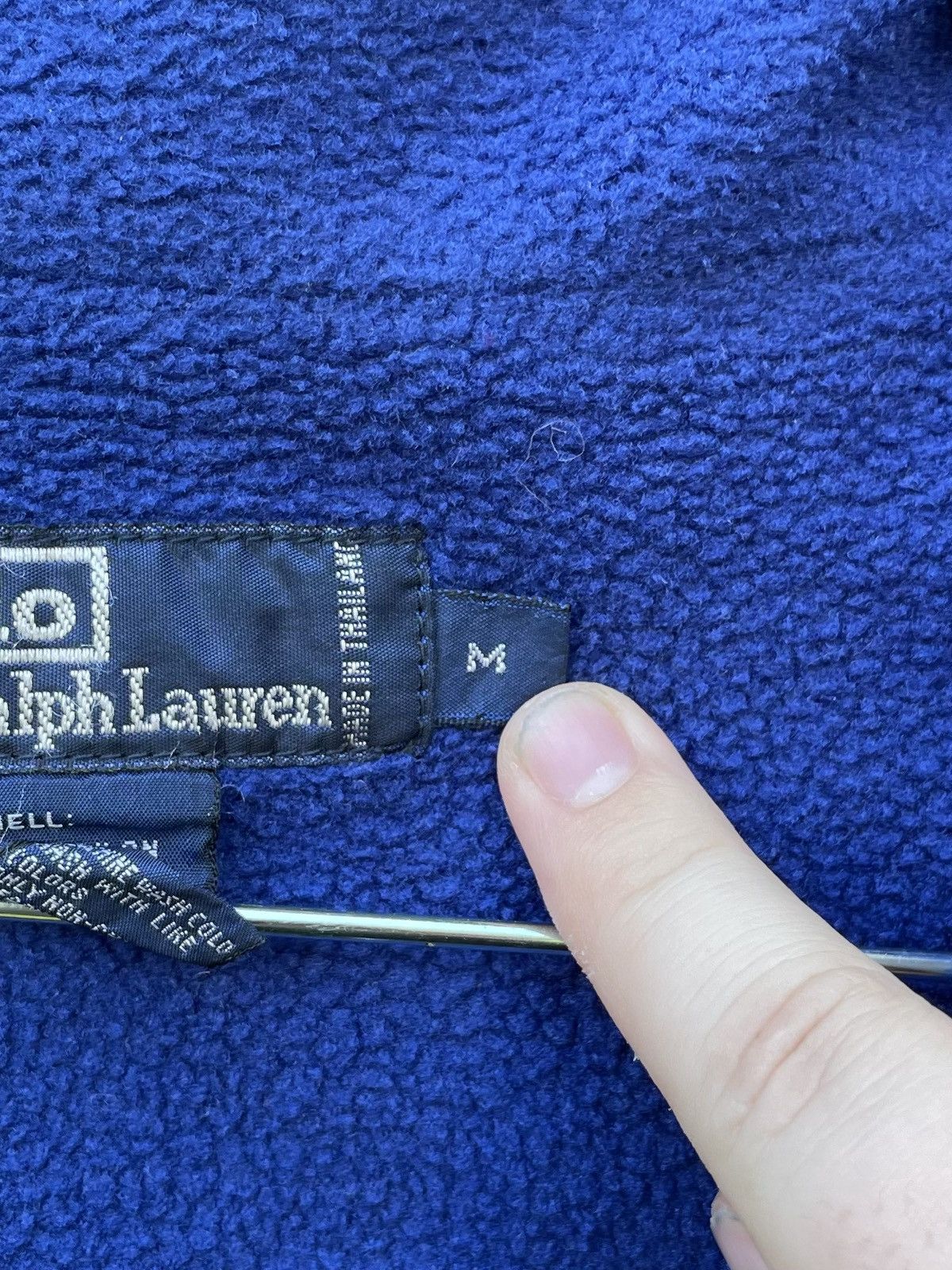 Polo Ralph Lauren VTG POLO RALPH LAUREN Sport Spell Out Patch lined Jacket Size US M / EU 48-50 / 2 - 3 Thumbnail