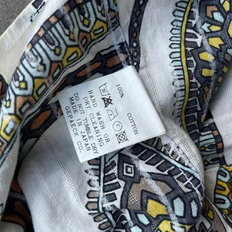 Japanese Brand Japanese Geapaeck Pattern Shirt Size US L / EU 52-54 / 3 - 5 Thumbnail
