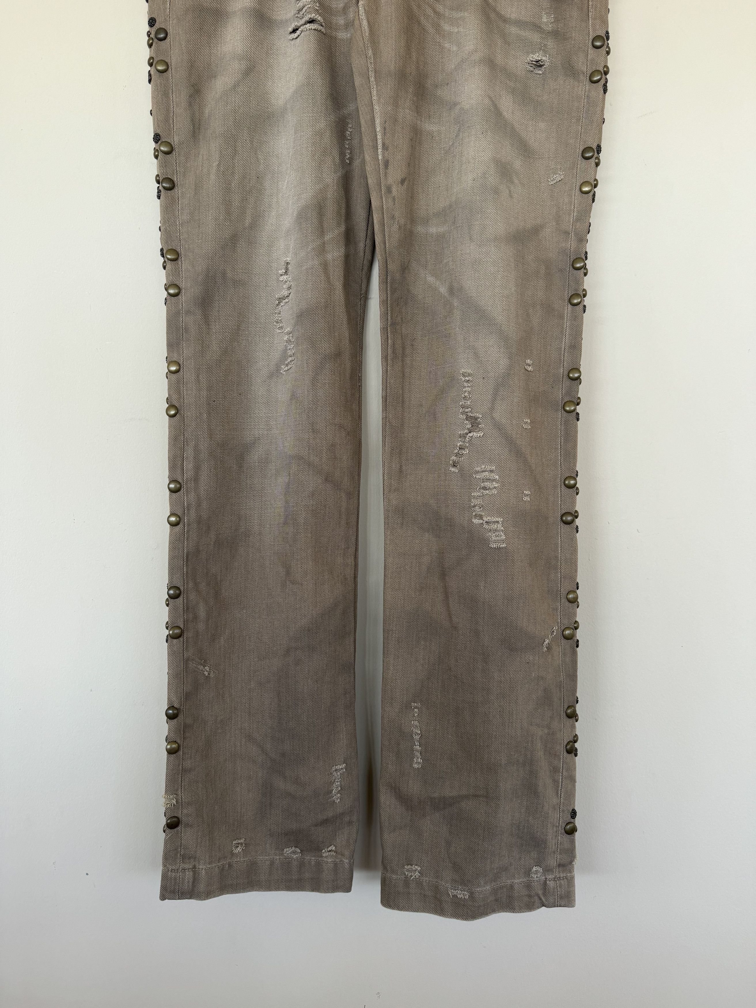 Dolce & Gabbana Vintage Studded Dolce & Gabbana Denim Size US 33 - 5 Thumbnail