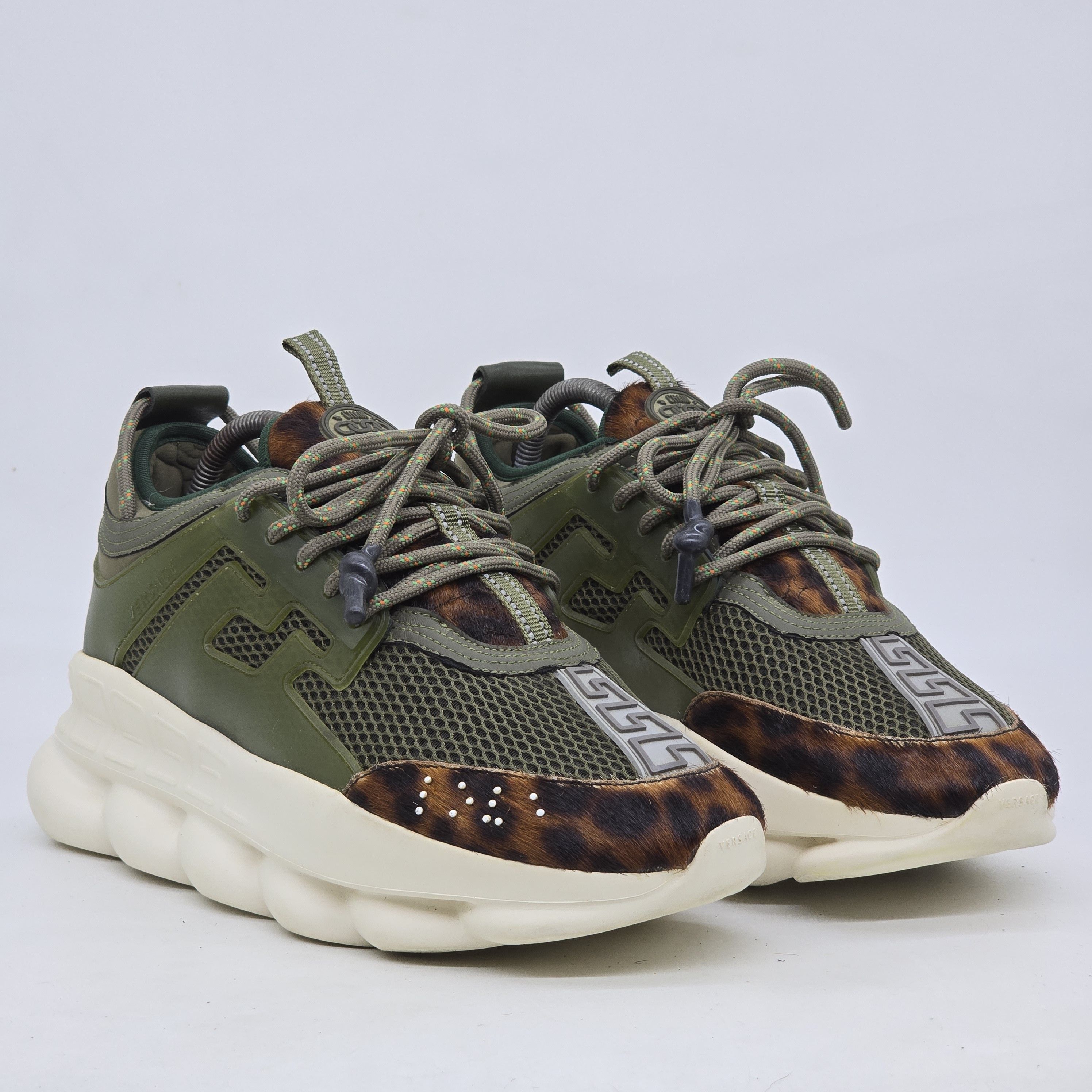 Versace Versace - Chain Reaction Sneakers Size US 8.5 / EU 41-42 - 1 Thumbnail