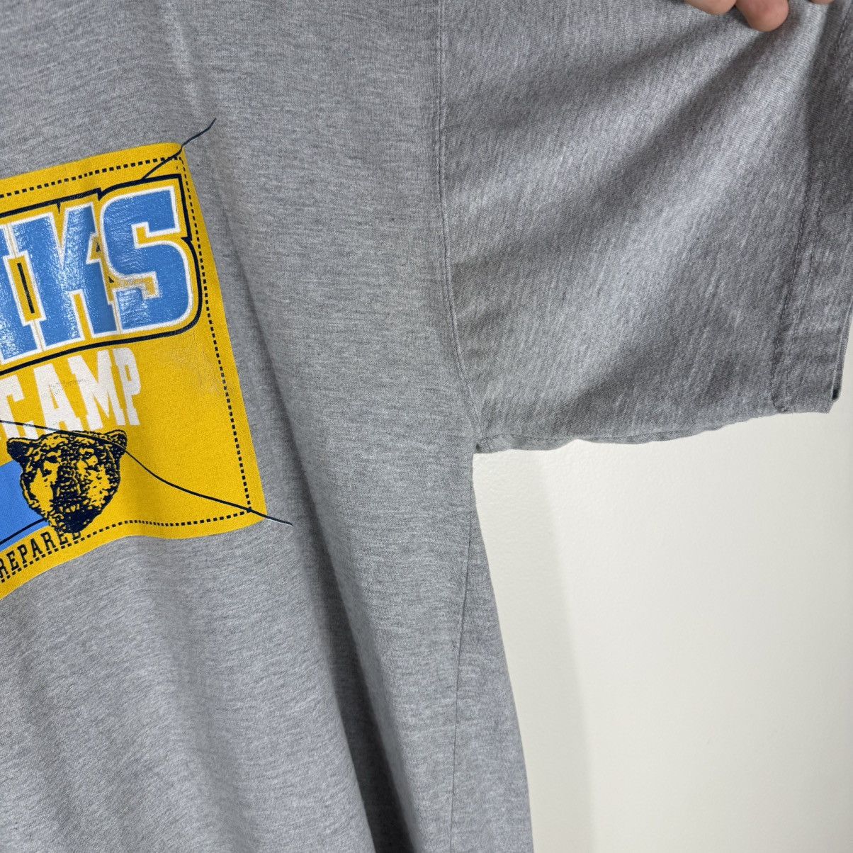Akademiks Akademiks Mens Graphic Tee Jeanious Camp Logo Made In Usa Size US XXL / EU 58 / 5 - 5 Thumbnail