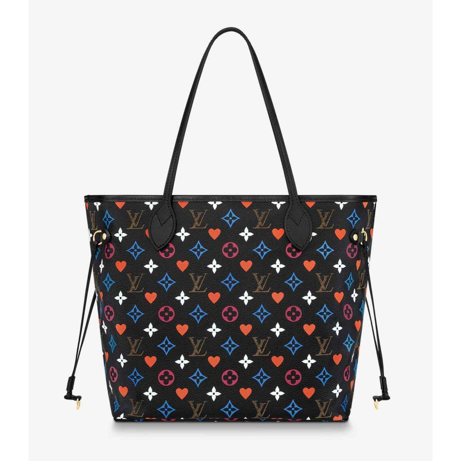 Louis Vuitton Louis Vuitton Black Red Heart Tote Top Handle Shoulder Bag Size ONE SIZE - 7 Thumbnail