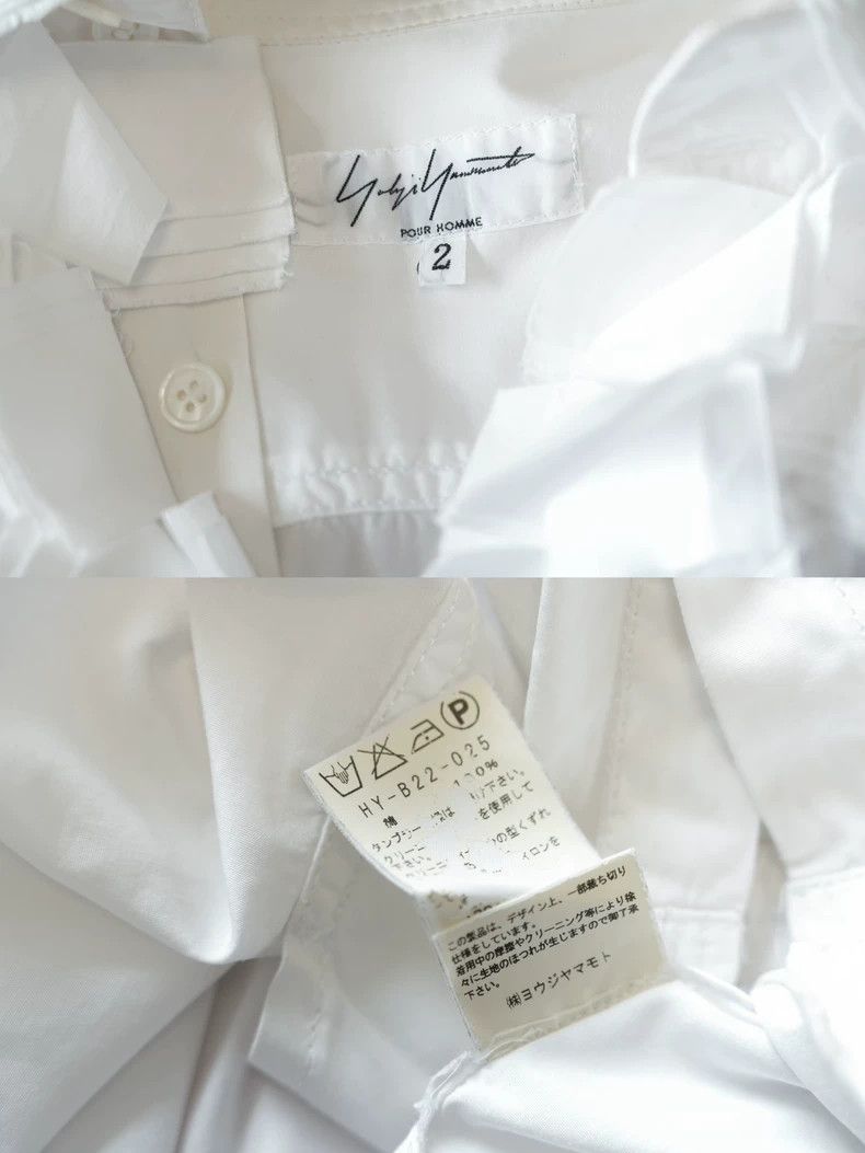 Yohji Yamamoto Yohji Yamamoto15AW Triple Collar Multi Shirt 2503-Nextarrow Size US M / EU 48-50 / 2 - 7 Thumbnail