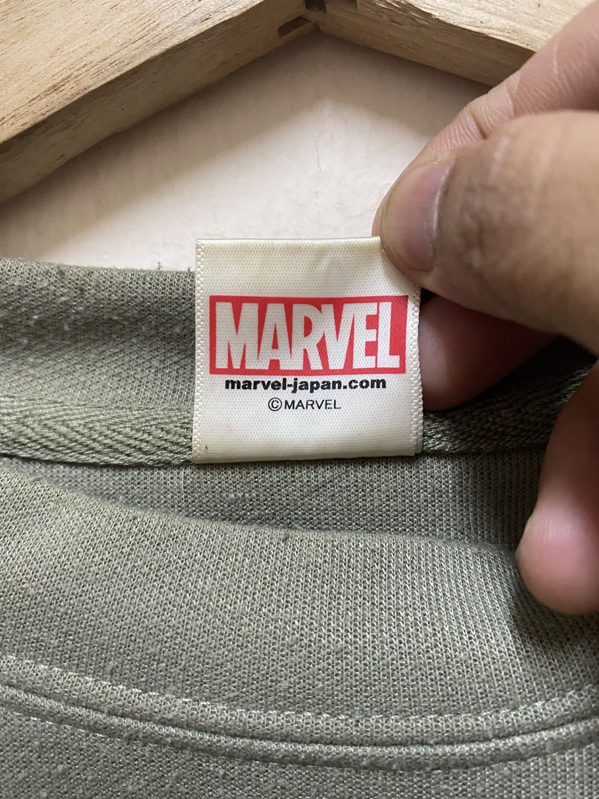 Marvel Comics Marvel Single Poket Rouneck Tee Size US M / EU 48-50 / 2 - 7 Thumbnail