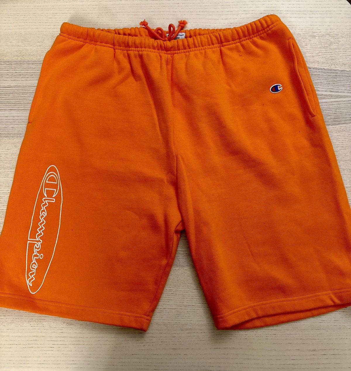 Champion Supreme Supreme X Champion outline shorts Grailed