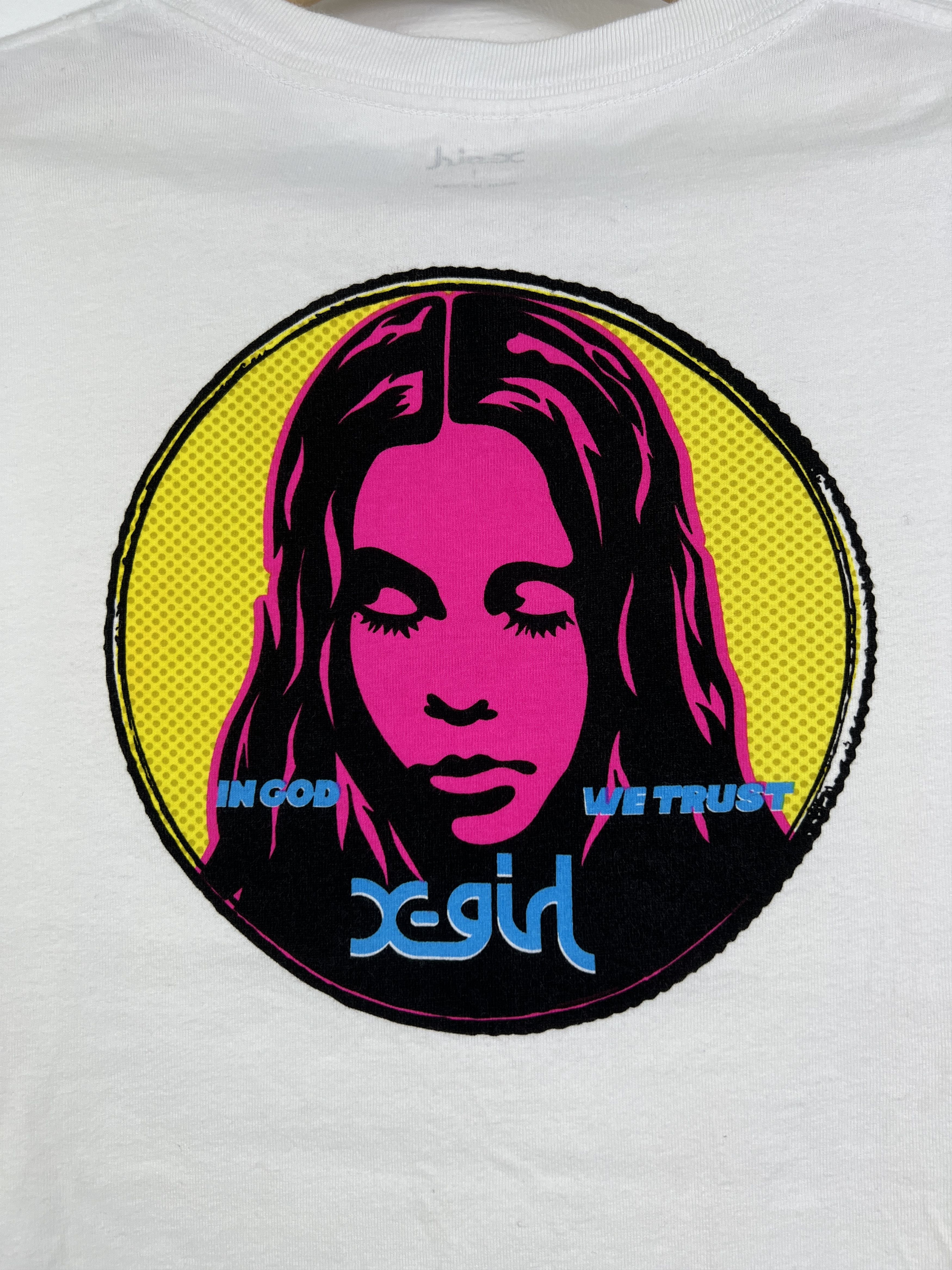 X-Girl X-Girl 25th In God We Trust Tee (1) GTMPT907 Size XS / US 0-2 / IT 36-38 - 2 Thumbnail