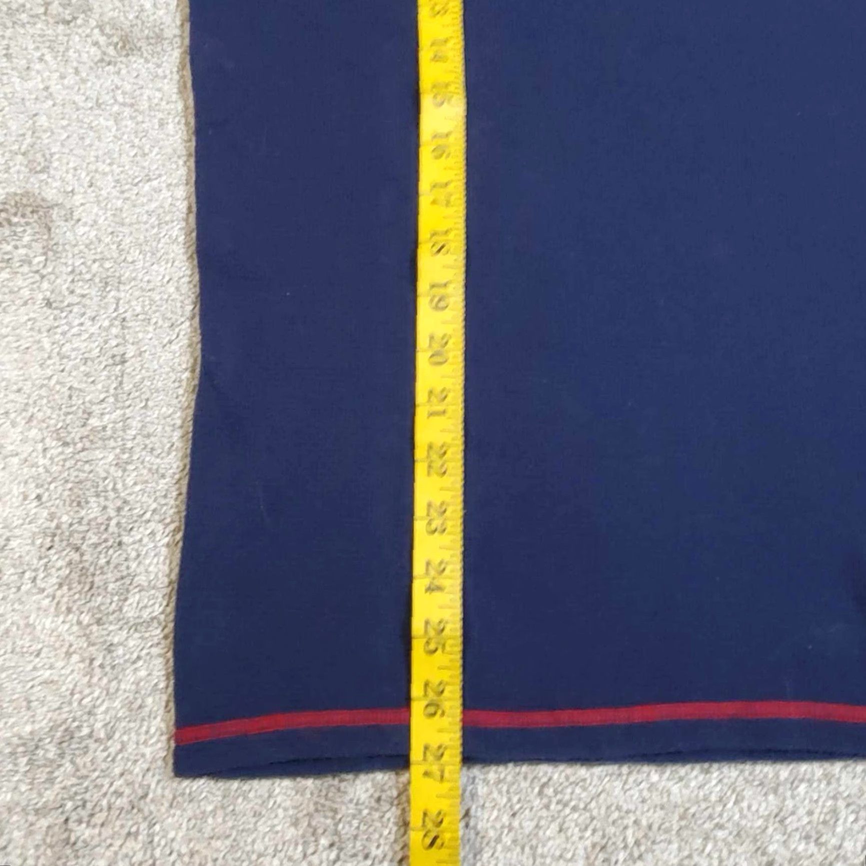 Polo Ralph Lauren Polo Ralph Lauren Men's Navy USA Flag Waffle Knit Thermal Crew-Neck Shirt M Size US M / EU 48-50 / 2 - 5 Thumbnail