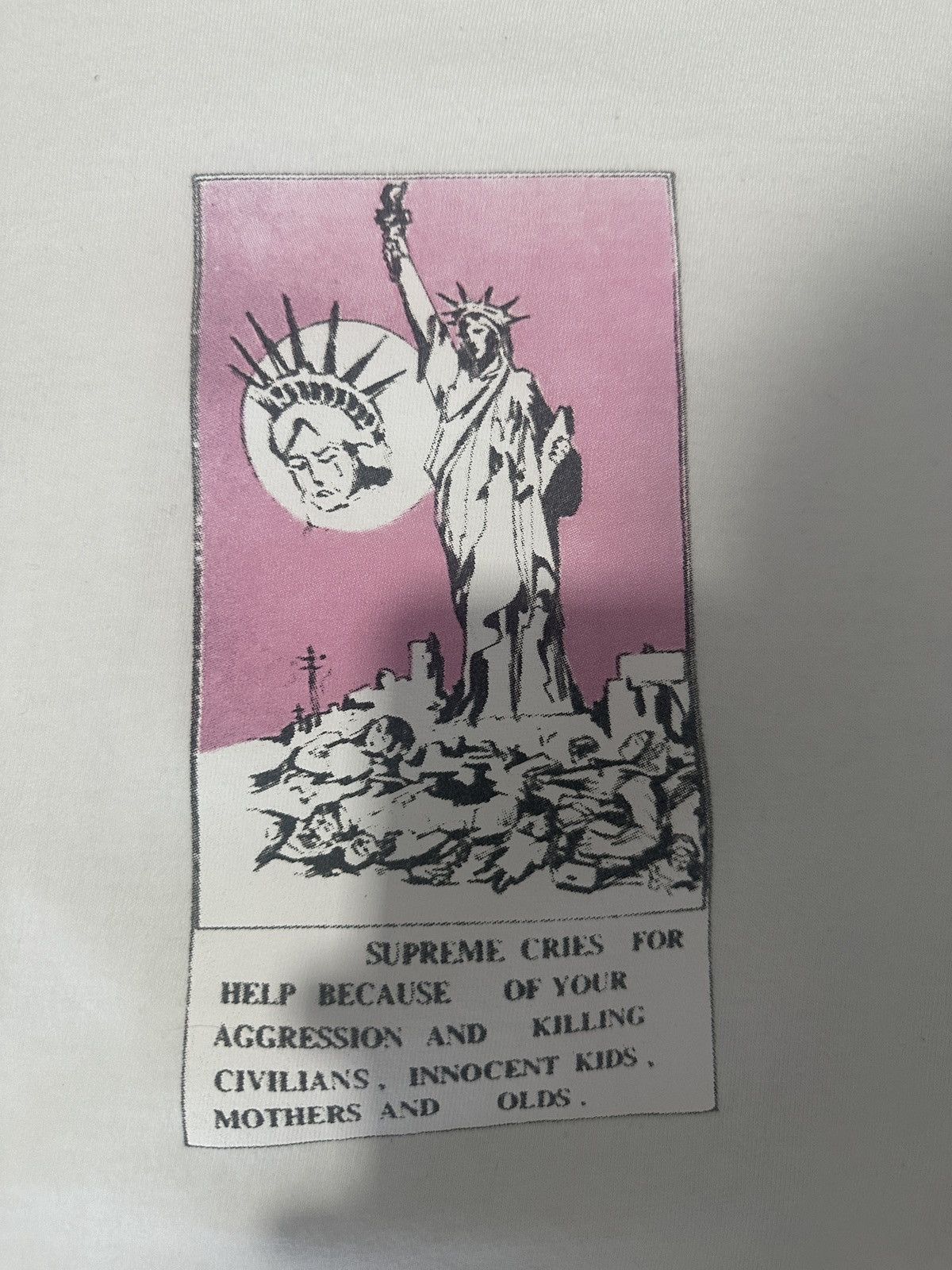 Supreme Supreme tee Size US S / EU 44-46 / 1 - 2 Thumbnail