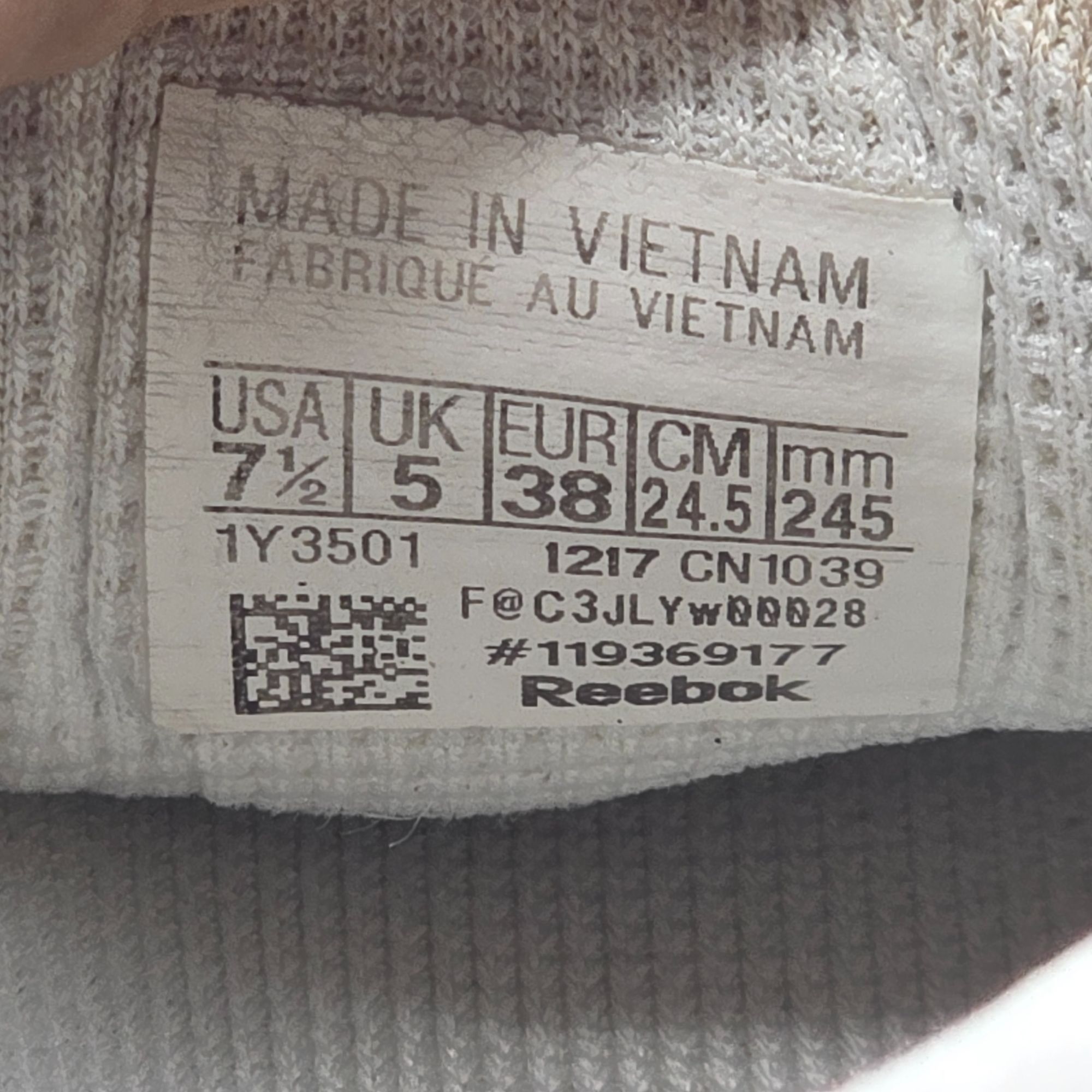 Reebok Reebok CrossFit Nano 8.0 Womens Size 7.5 White FlexWeave Cro Size US 7.5 / IT 37.5 - 7 Thumbnail