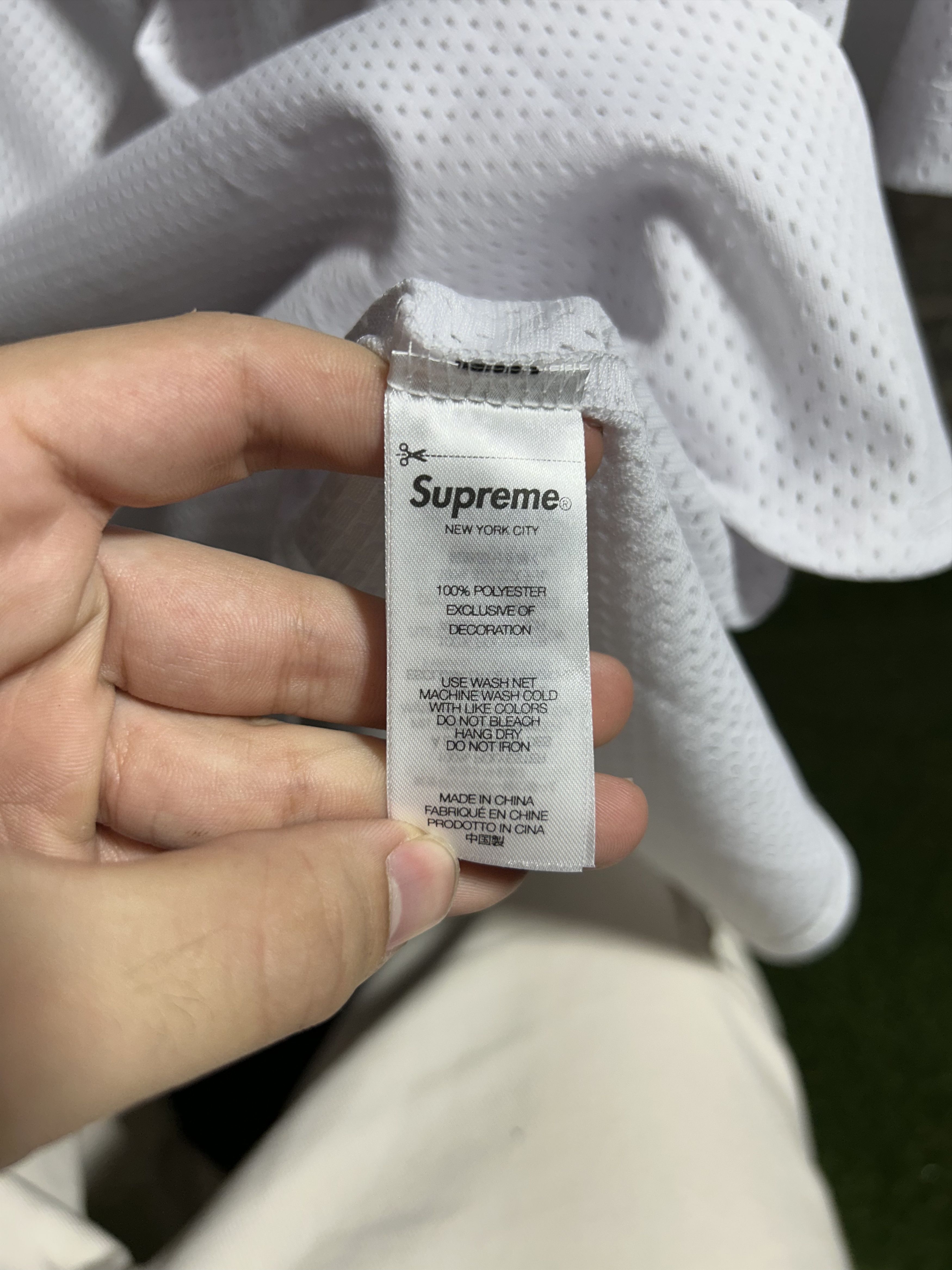 Supreme Supreme Mesh Baseball Jersey Size US M / EU 48-50 / 2 - 5 Thumbnail