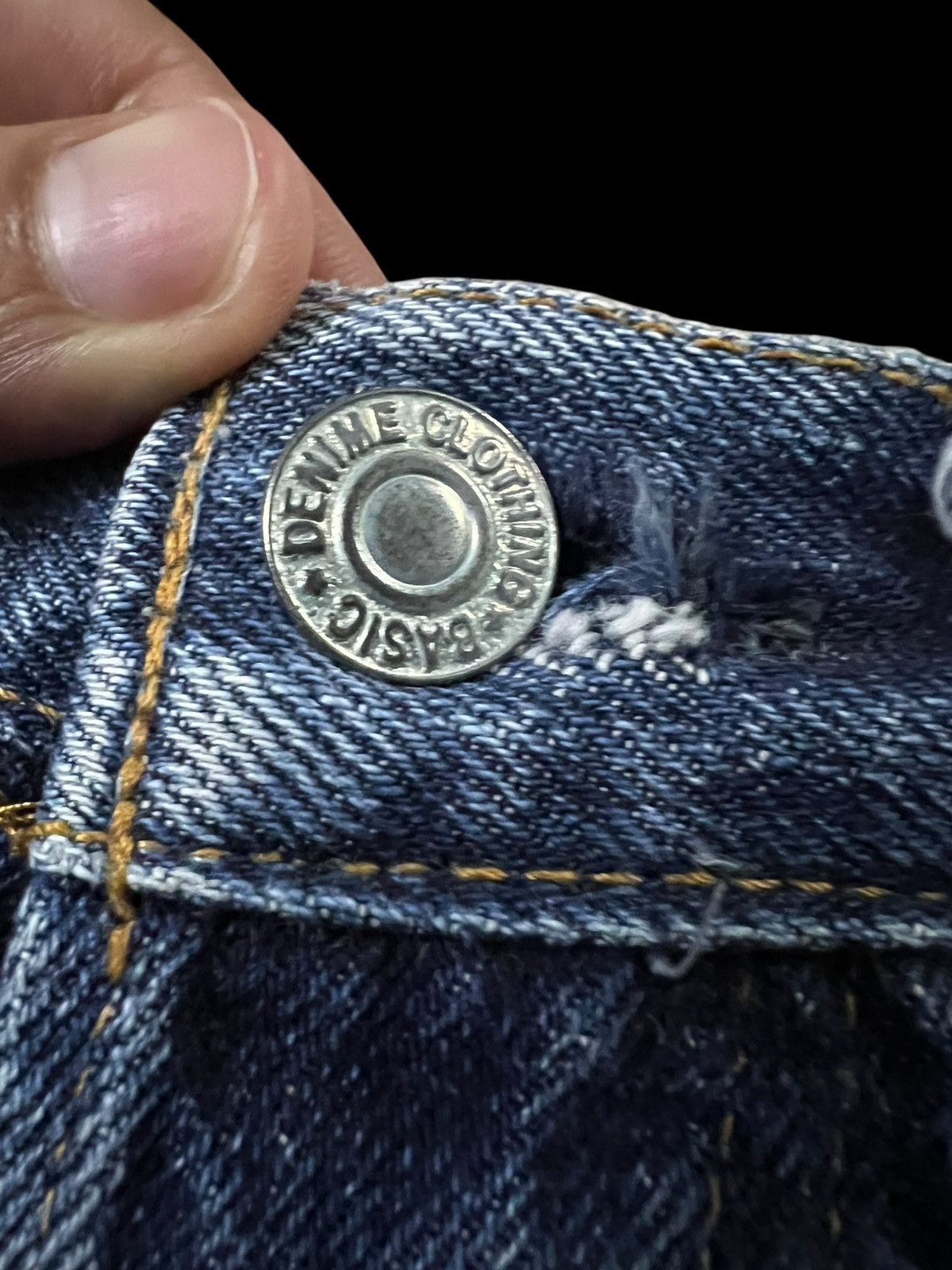Denime Vintage Denime Japan Selvedge Mud Wash Jean Size US 30 / EU 46 - 12 Thumbnail