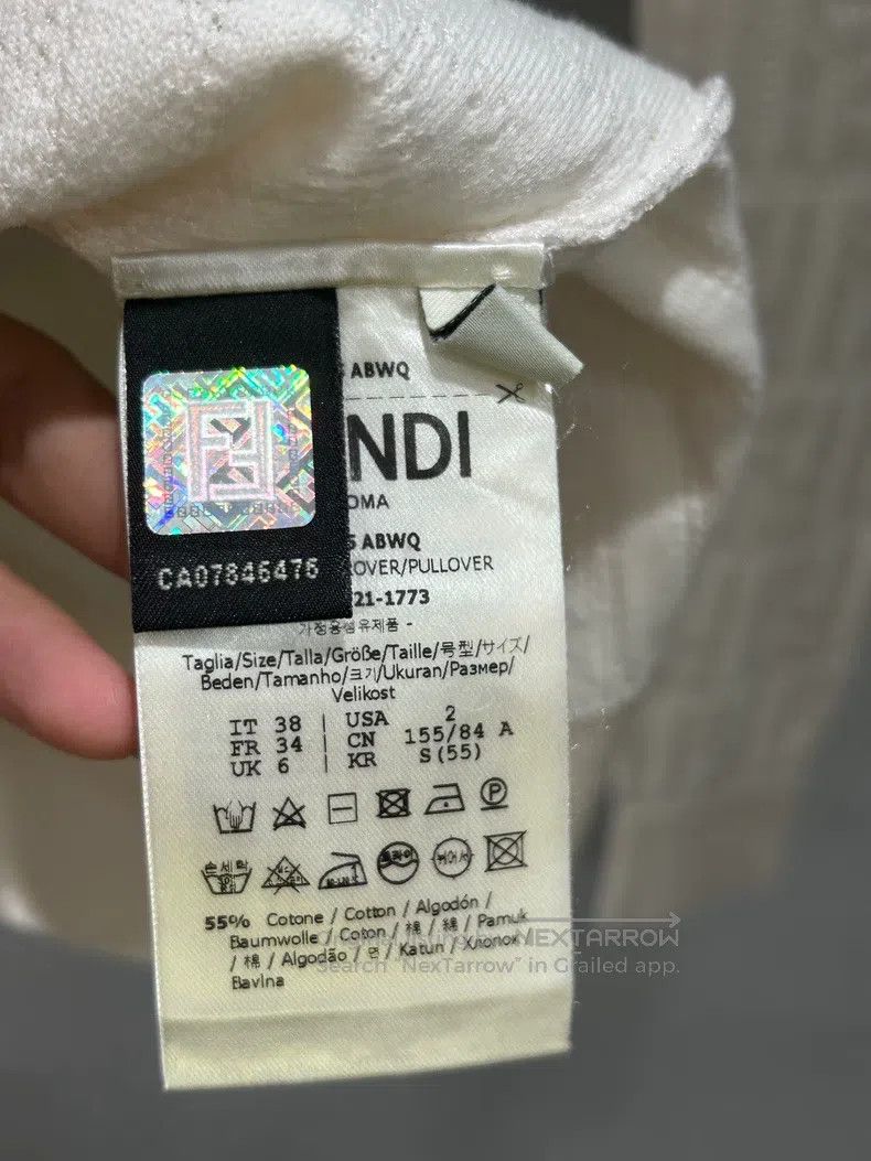 Fendi Fendi White Full Logo Print Underwear Size XS / US 0-2 / IT 36-38 - 5 Thumbnail