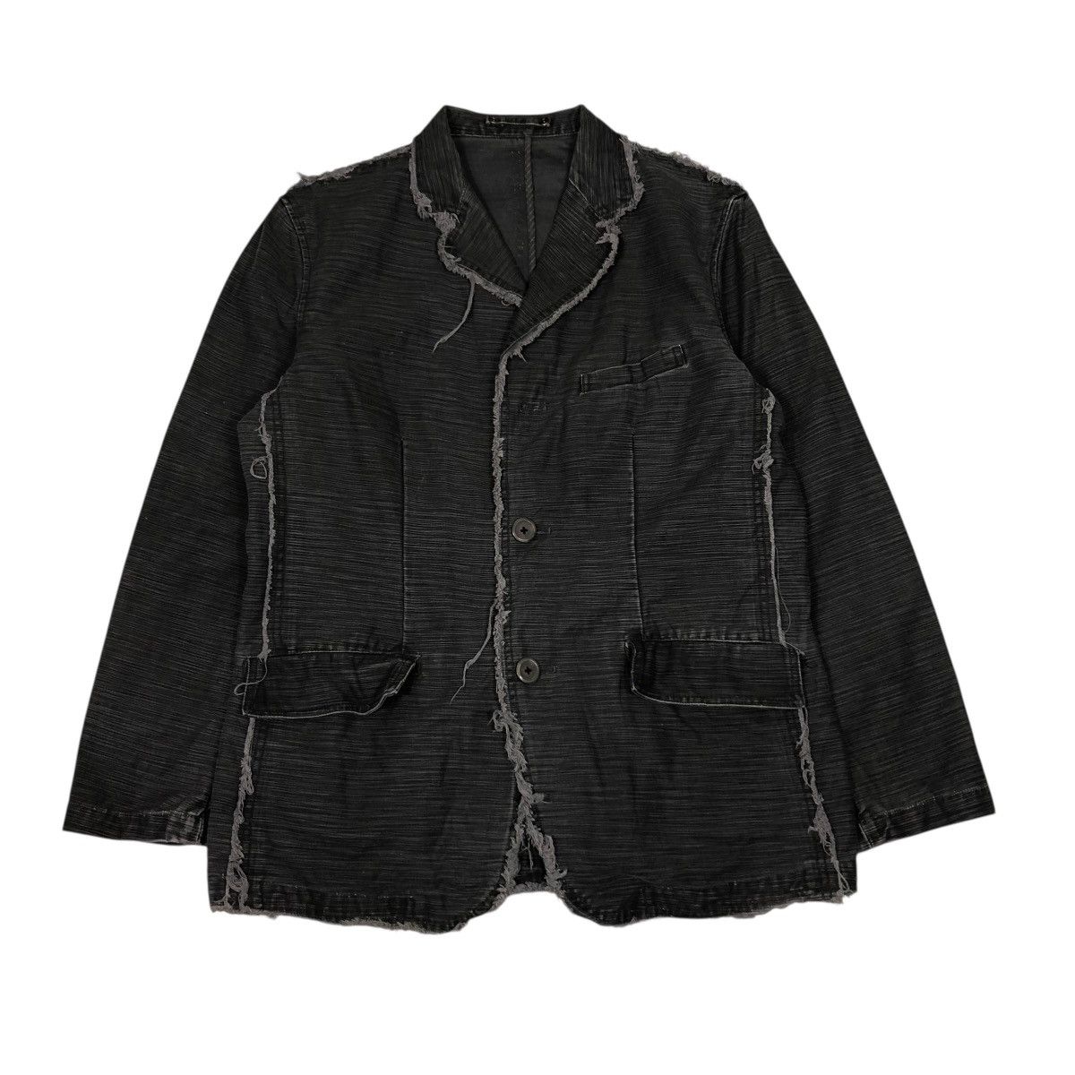 Japanese Brand 🔥VINTAGE CHORE BIKER JACKET CREATE BAREFOOT ISSEY MIYAKE Size US L / EU 52-54 / 3 - 1 Thumbnail