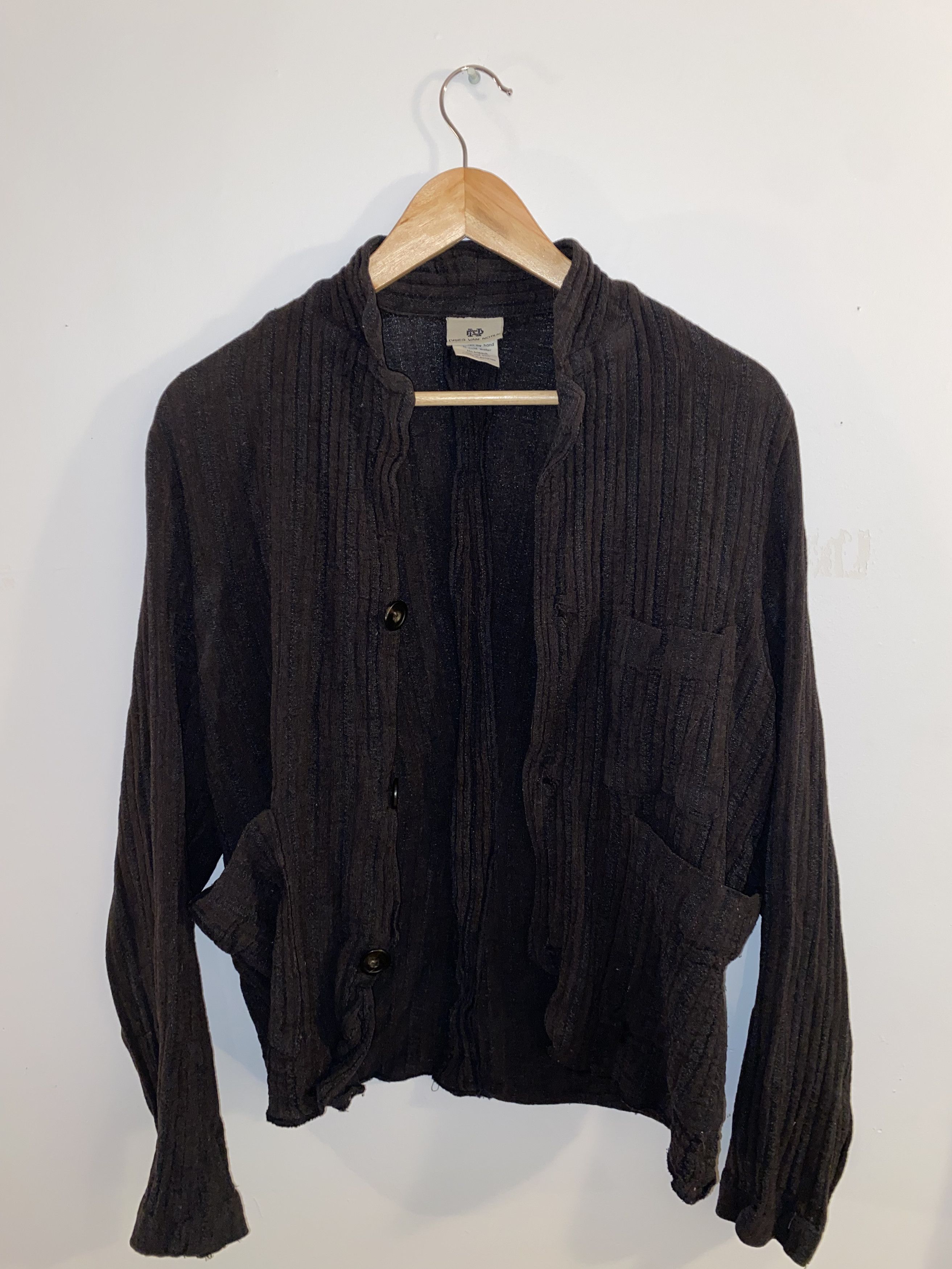 Dries Van Noten RARE Dries Van Noten Navy Cardigan Size US M / EU 48-50 / 2 - 1 Thumbnail