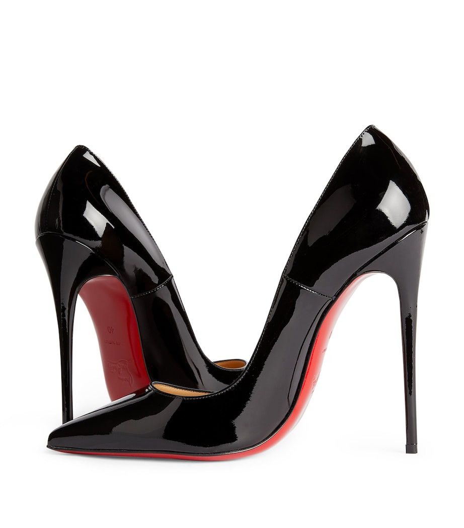 Christian Louboutin So Kate 120 Pumps - Classic Black Patent Leather Size US 6.5 / IT 36.5 - 2 Thumbnail