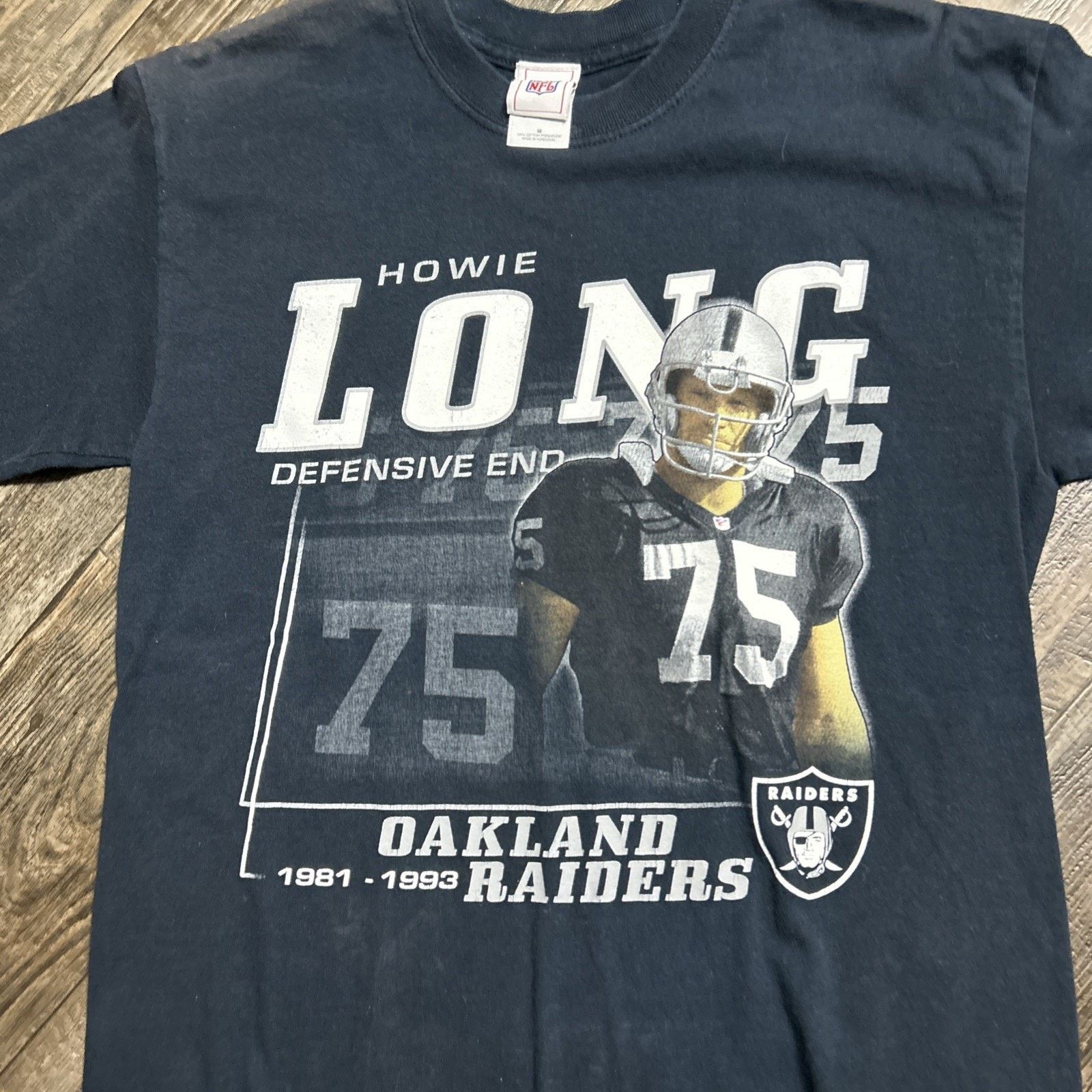 Other Vintage 80s Rawlings #75 Howie Long Graphic Jersey T Shirt M Size US M / EU 48-50 / 2 - 2 Thumbnail