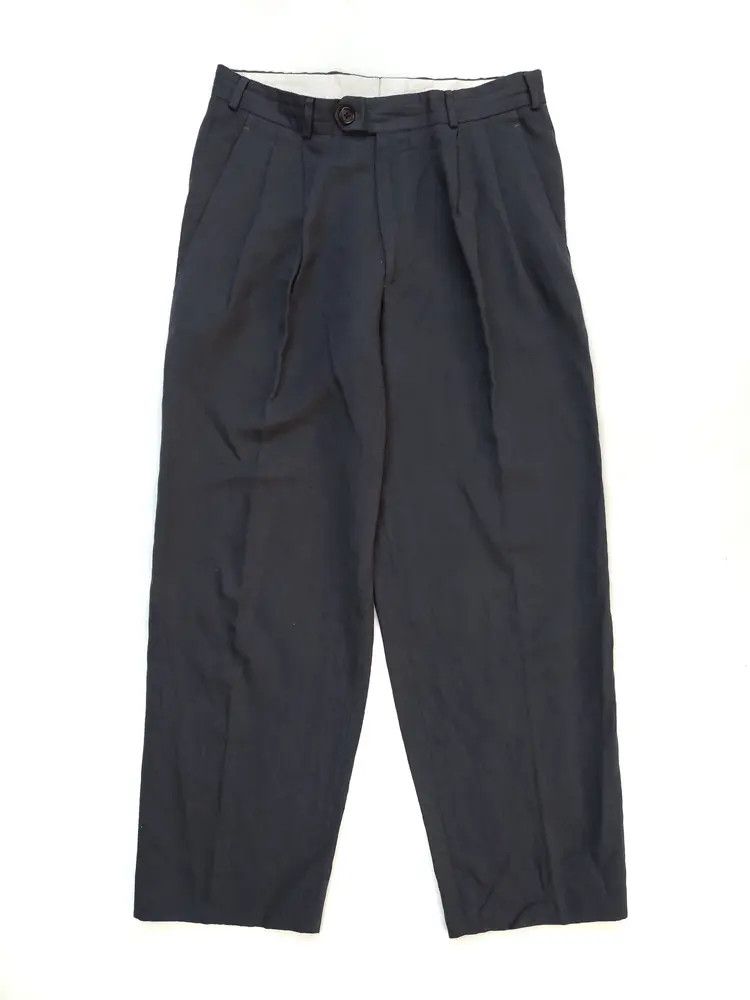 Yves Saint Laurent YSL Pour Homme Grey Flax Vintage Pants Size US 32 / EU 48 - 1 Thumbnail