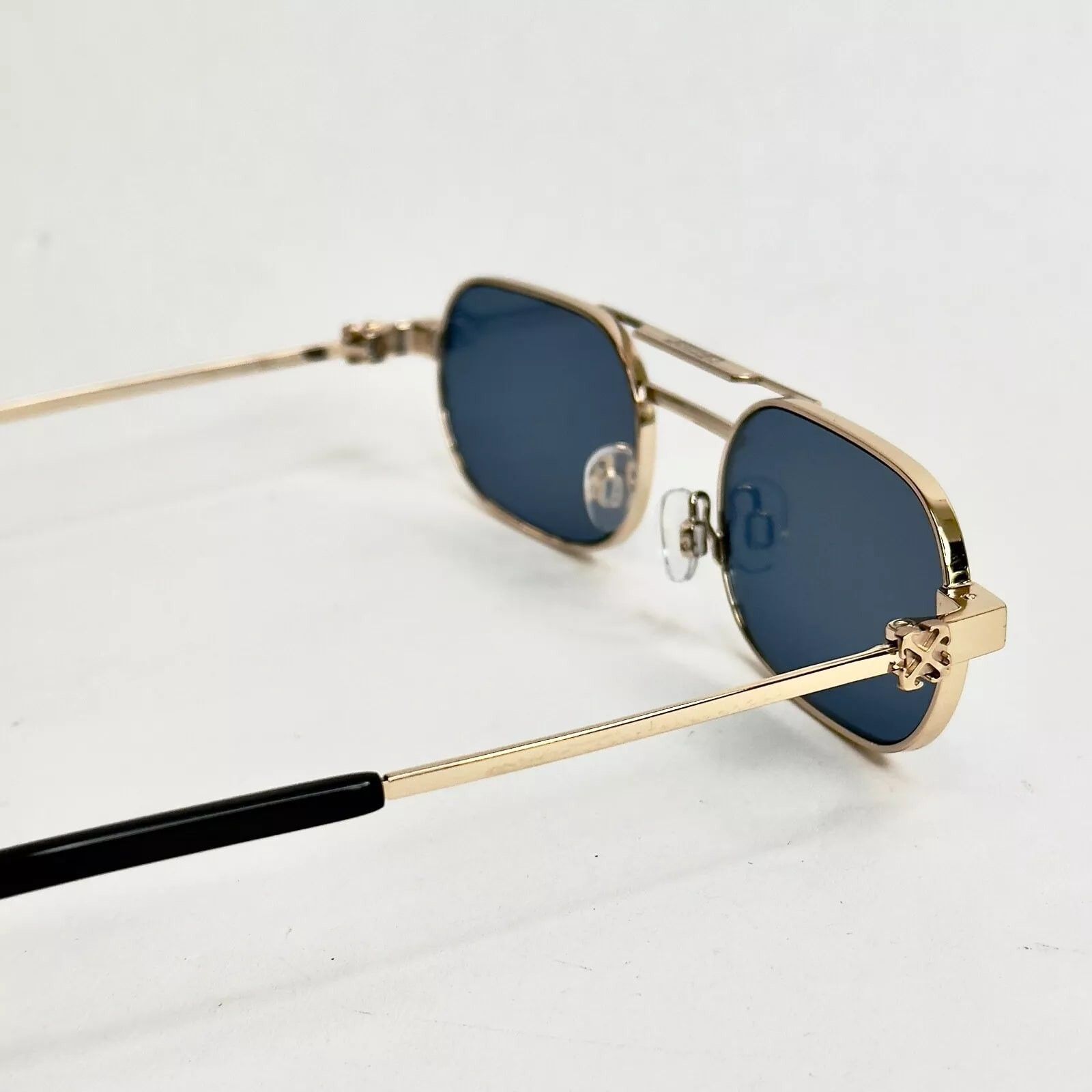 Off-White OFF-WHITE OERI123 Gold Blue Square Unisex VAIDEN Logo 123 Size ONE SIZE - 8 Thumbnail