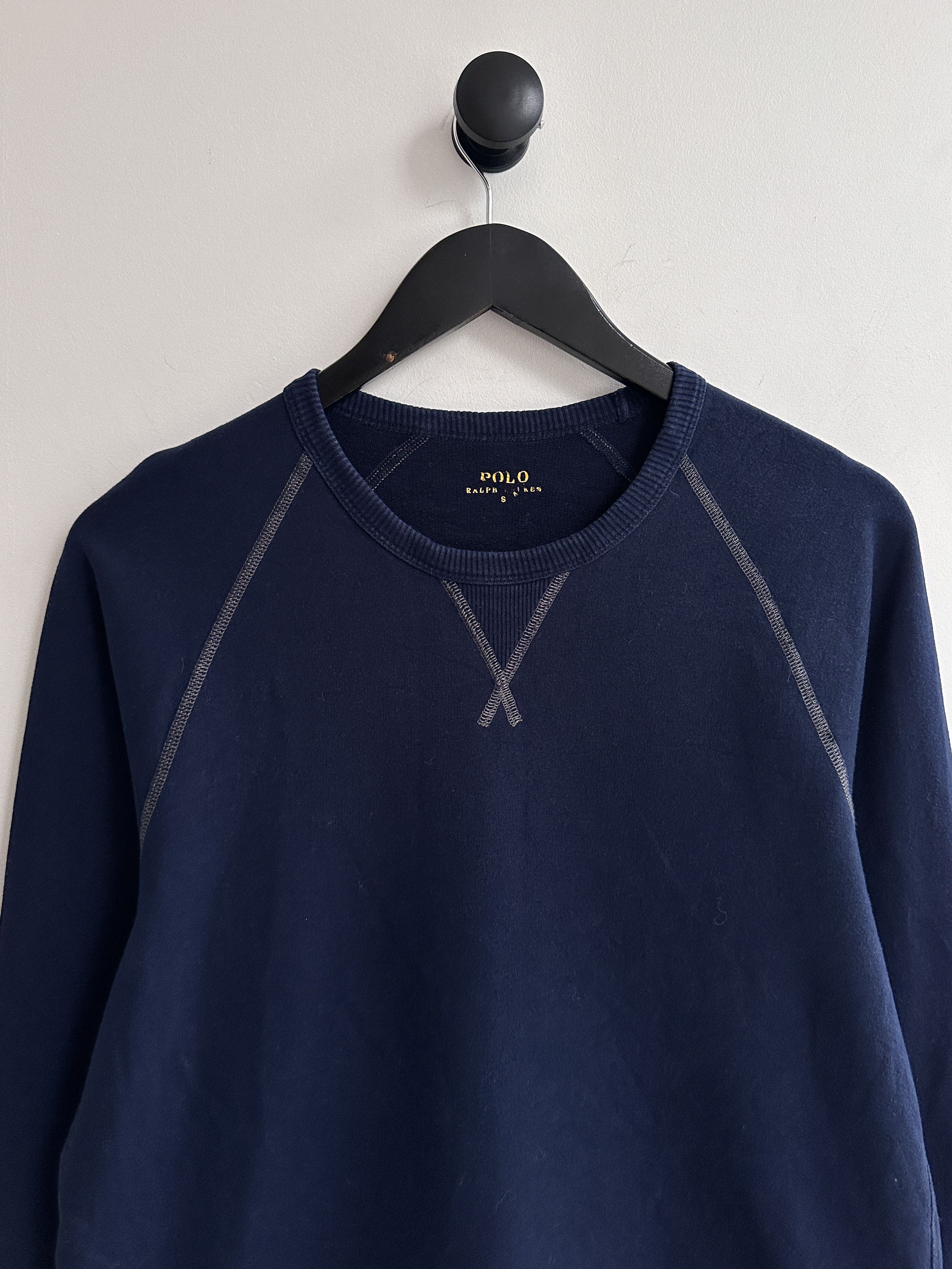 Polo Ralph Lauren Polo Ralph Lauren Navy Sweatshirt Longsleeve Size US S / EU 44-46 / 1 - 2 Thumbnail