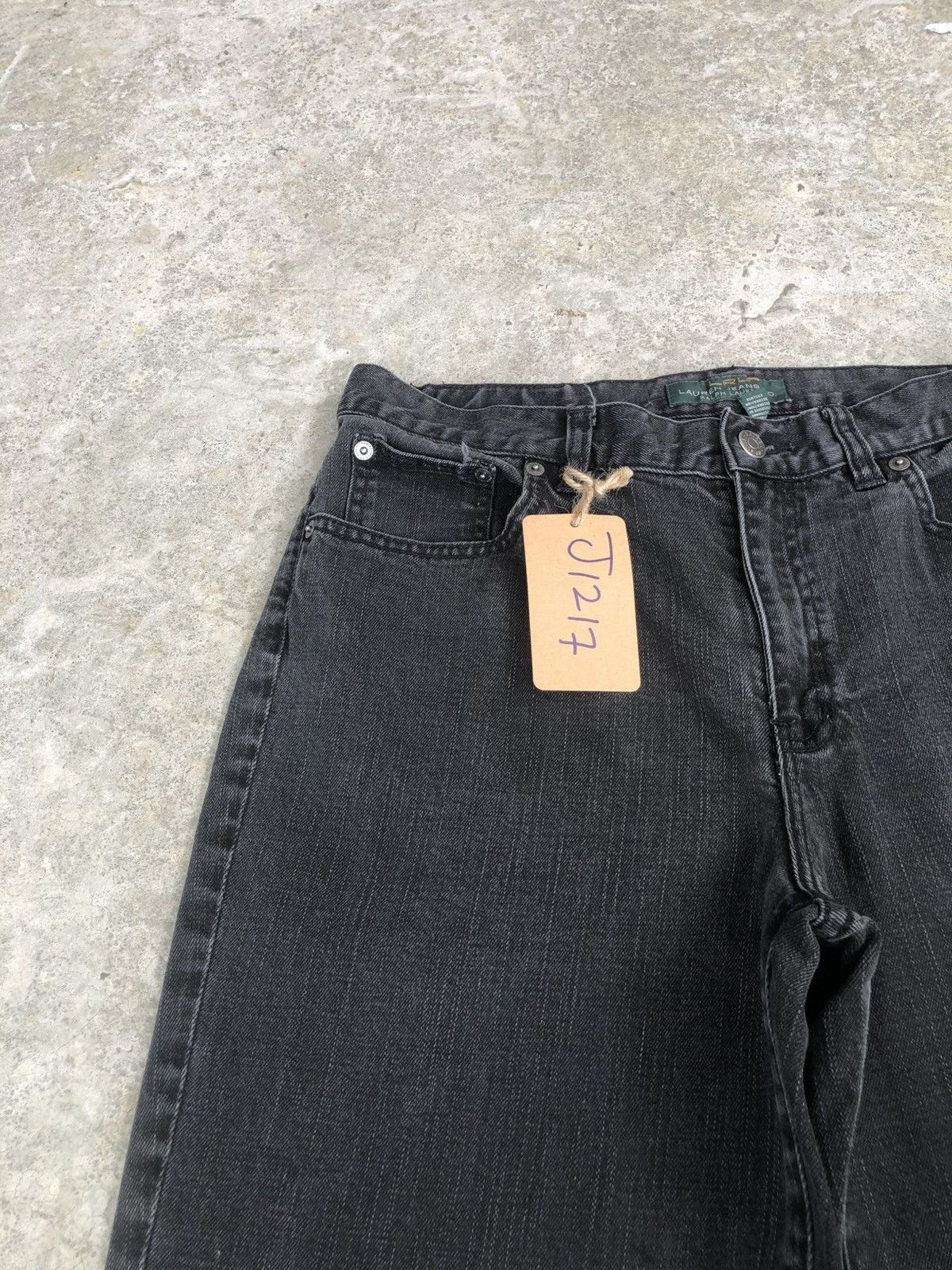 If Six Was Nine LRL Lauren Flared Jeans Distressed Jeans Size US 33 - 13 Thumbnail
