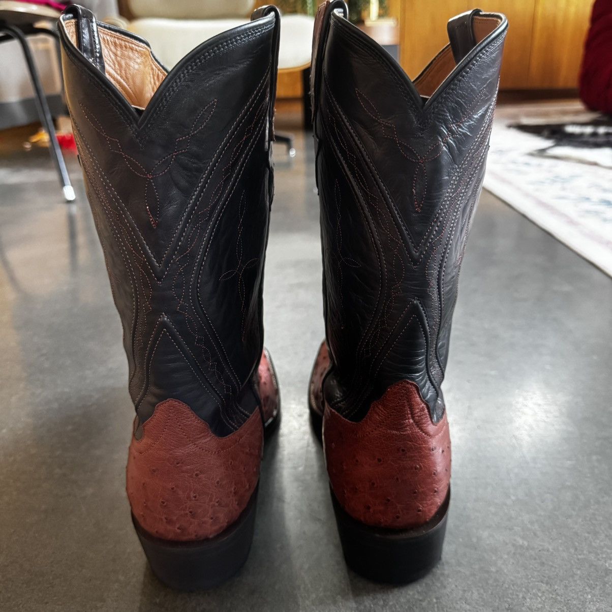 Other Mens Ostrich cowboy boots Size US 9 / EU 42 - 4 Thumbnail