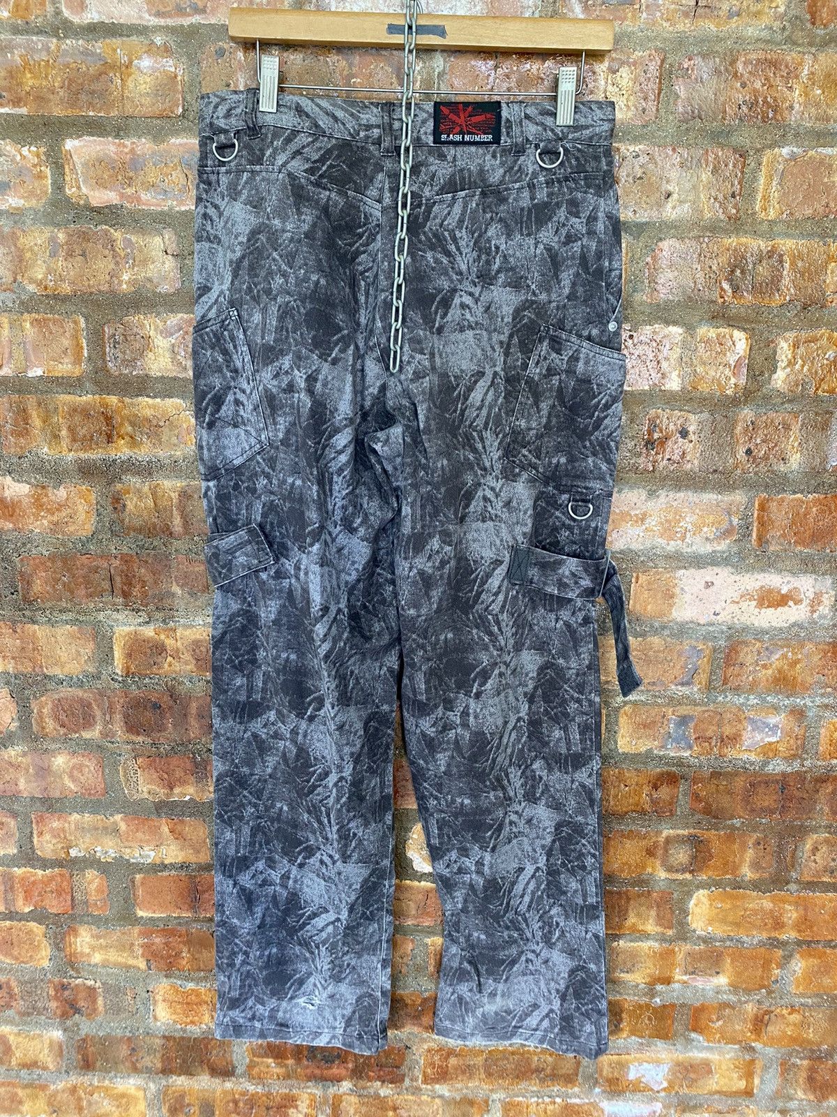 Sex Pot ReVeNGe 🔥 SLASH NUMBER JAPAN SMOKED BONDAGE PANT Size US 30 / EU 46 - 12 Thumbnail