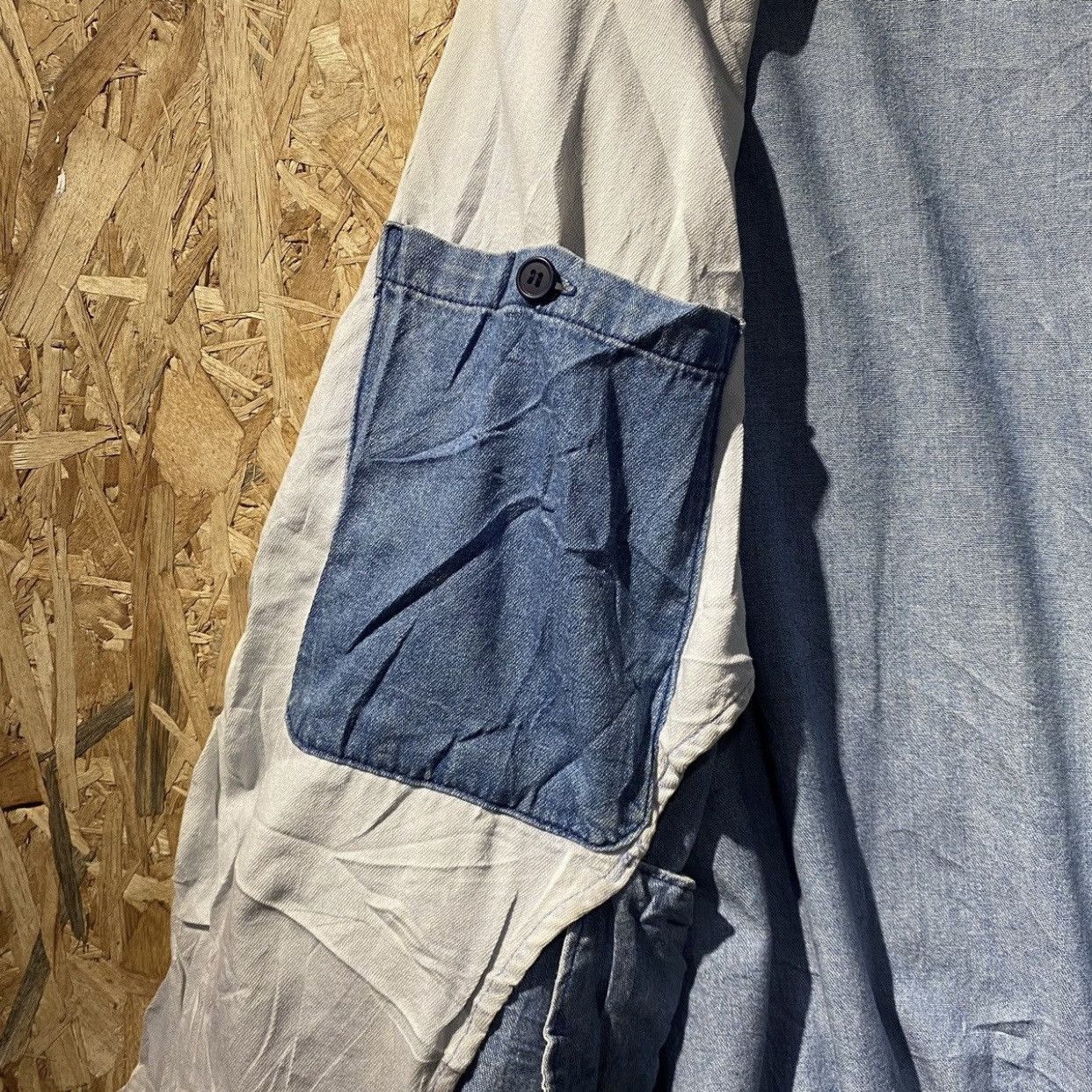 Japanese Brand × Vintage PIAA Motor Sport Bomber Denim Jackets Size US XL / EU 56 / 4 - 10 Thumbnail