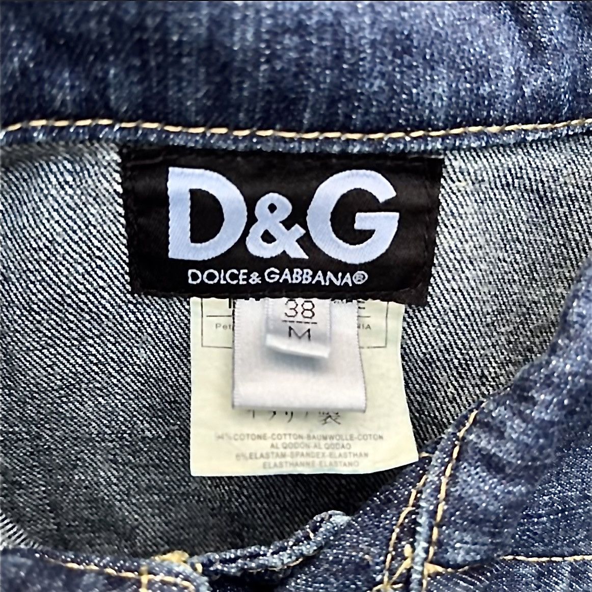Dolce & Gabbana Dolce & Gabbana Denim Jacket Size US S / EU 44-46 / 1 - 7 Thumbnail