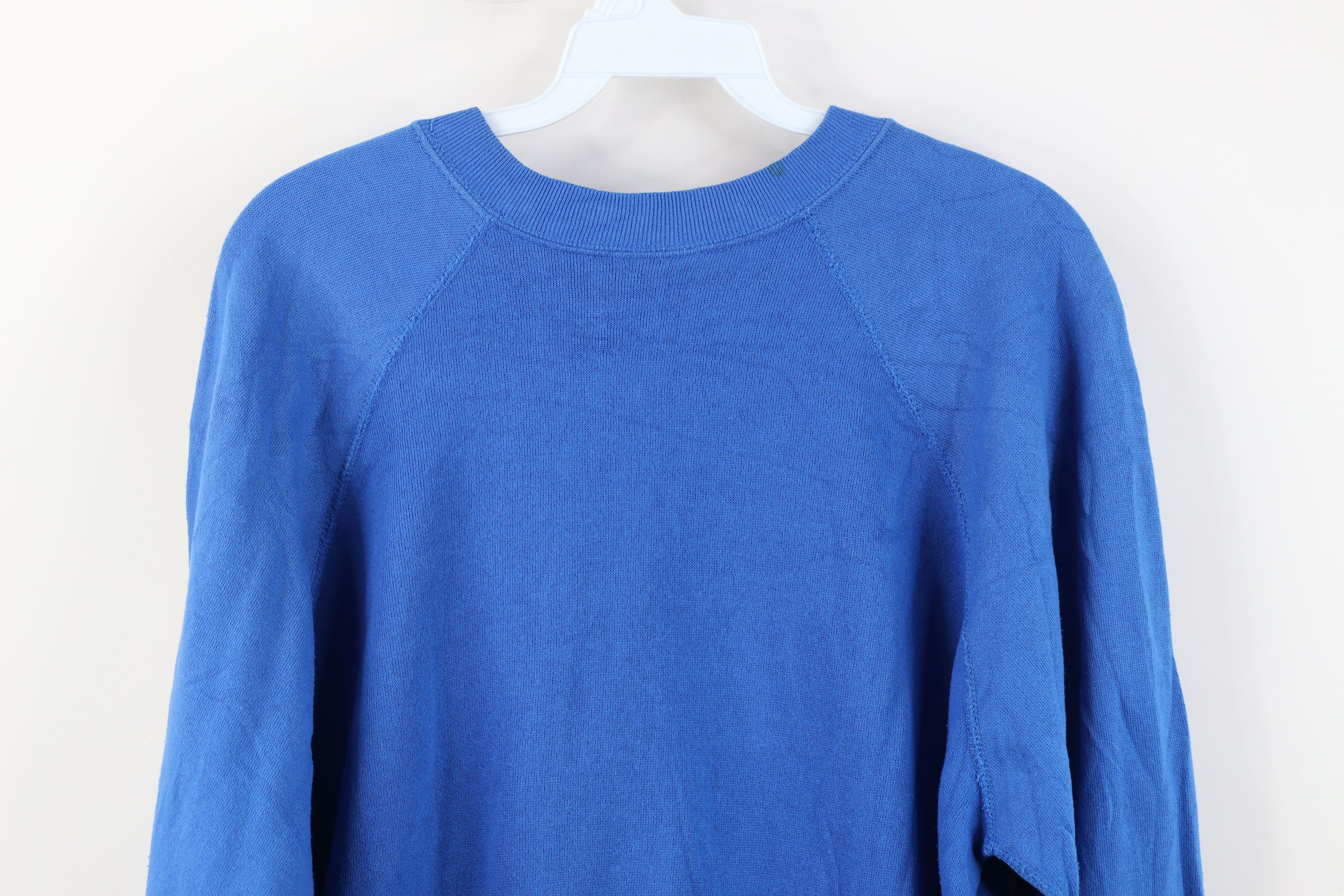 Vintage Vintage 90s Greatest Hunter Hunting Sweatshirt Blue USA Size US XL / EU 56 / 4 - 14 Thumbnail