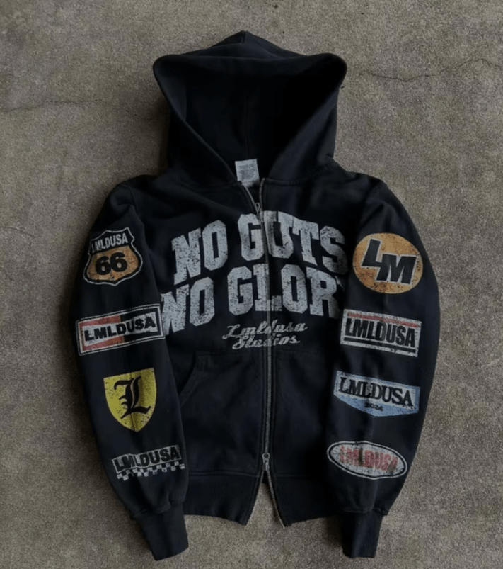Japanese Brand Zipper Hoodie Size US S / EU 44-46 / 1 - 1 Thumbnail