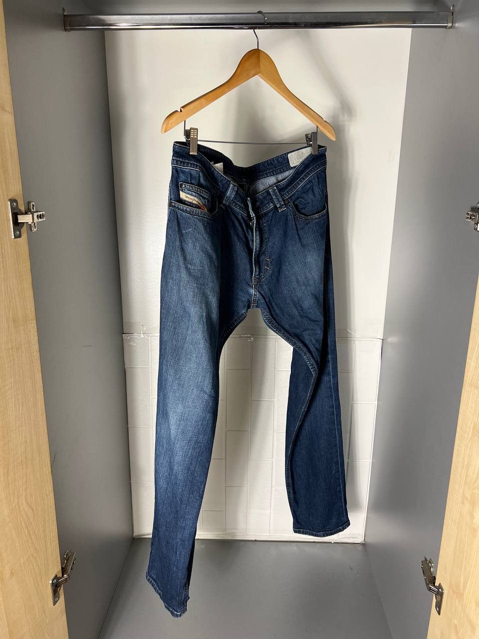 Diesel VINTAGE DIESEL INDUSTRY DENIM DIVISION RETRO JEANS CASUAL Size US 34 / EU 50 - 2 Thumbnail