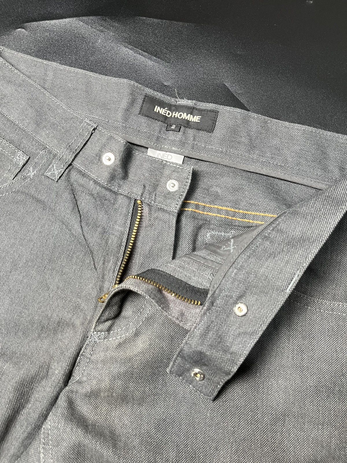 Japanese Brand INED HOMME BY YOHJI YAMAMOTO Size US 30 / EU 46 - 4 Thumbnail