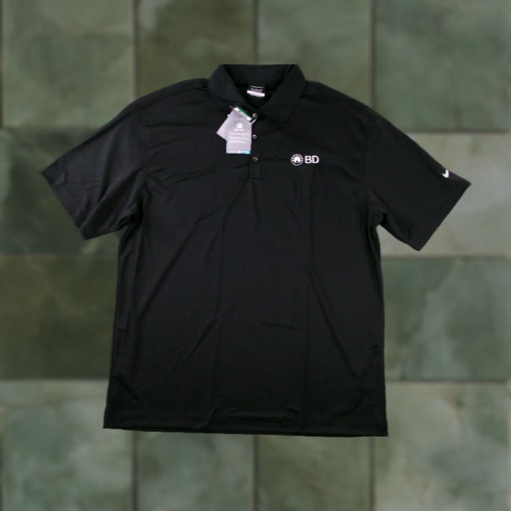 Nike Nike Polo Shirt Men XL Black Dri-Fit Nike Golf Embroidered Logo Short Sleeve Casual Size US XL / EU 56 / 4 - 1 Thumbnail