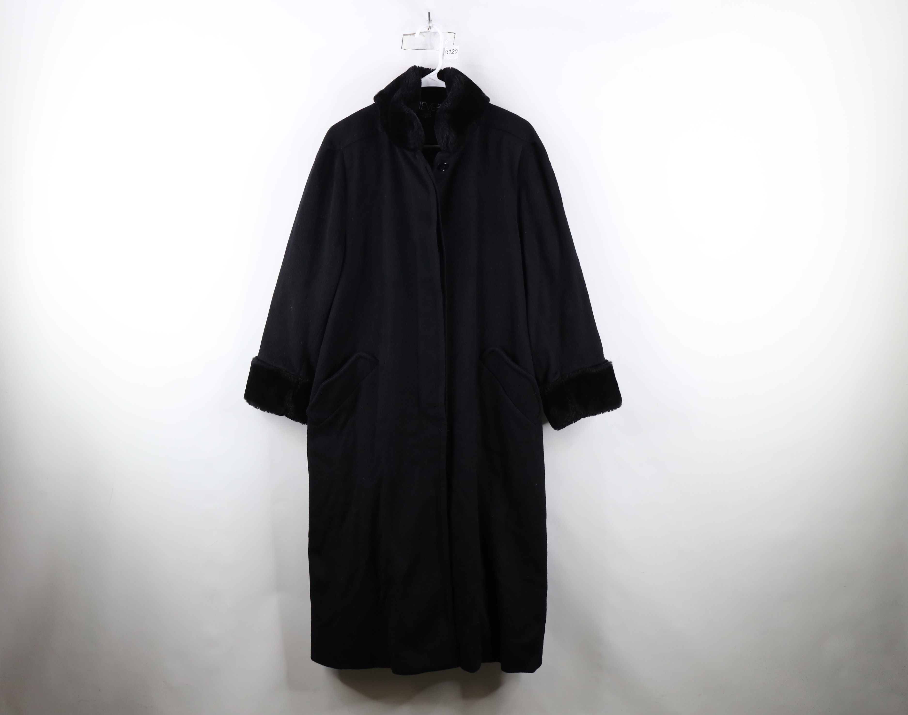 Vintage Vintage 90s Streetwear Wool Pennylane Trench Coat Jacket USA Size M / US 6-8 / IT 42-44 - 1 Thumbnail