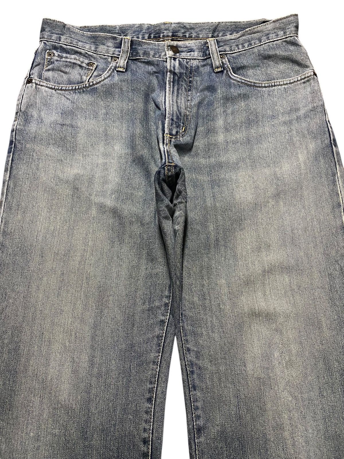 Edwin Vintage Japanese Brand Edwin 404 Faded Dustressed Loose Size US 35 - 3 Thumbnail